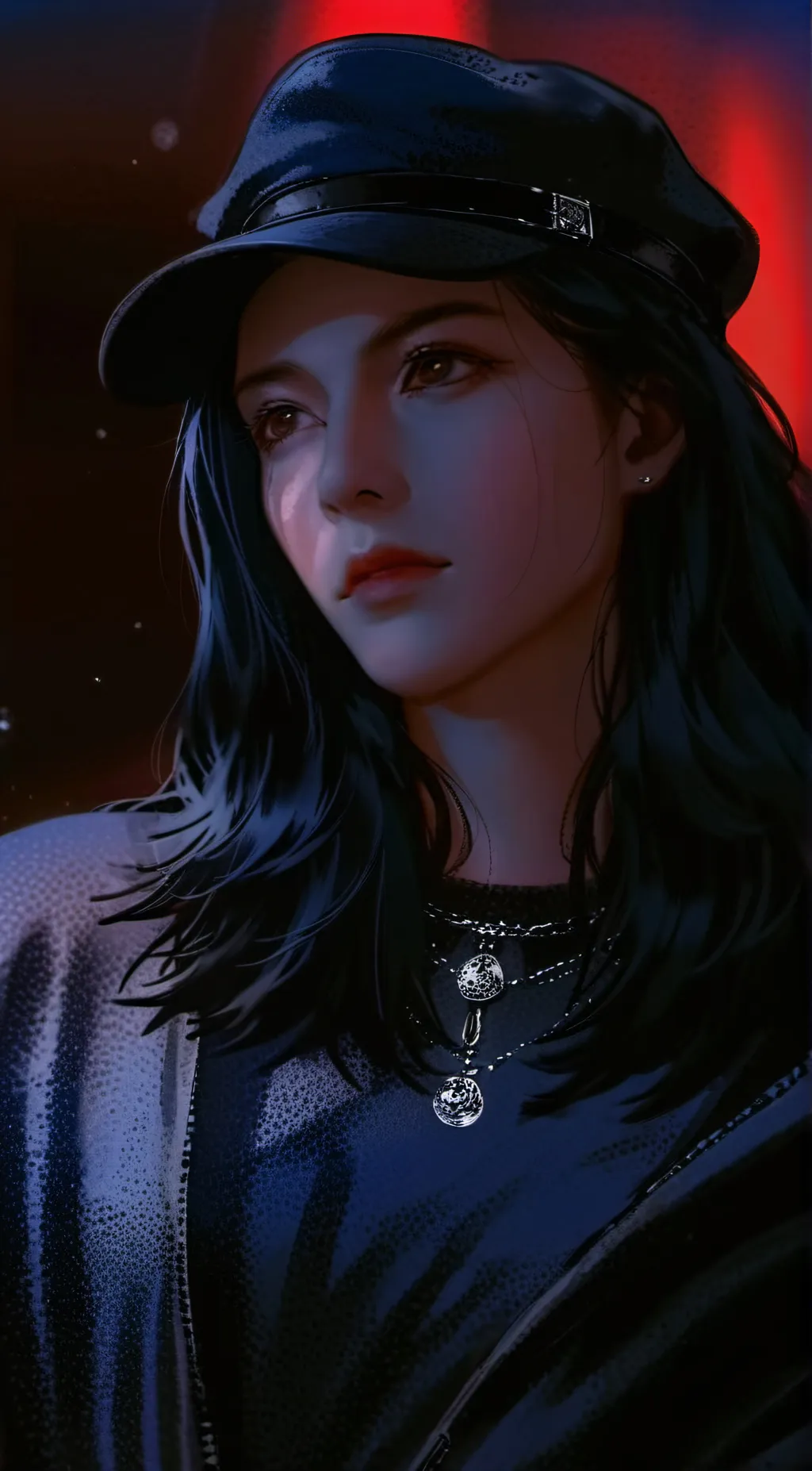 ai character: Aura background