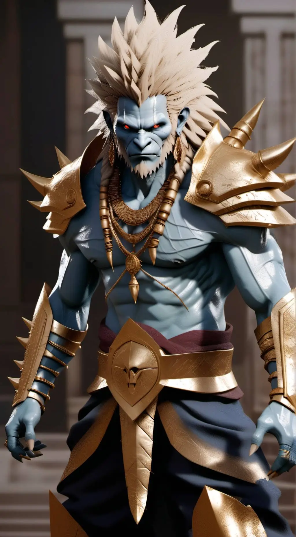 ai character: Draid background