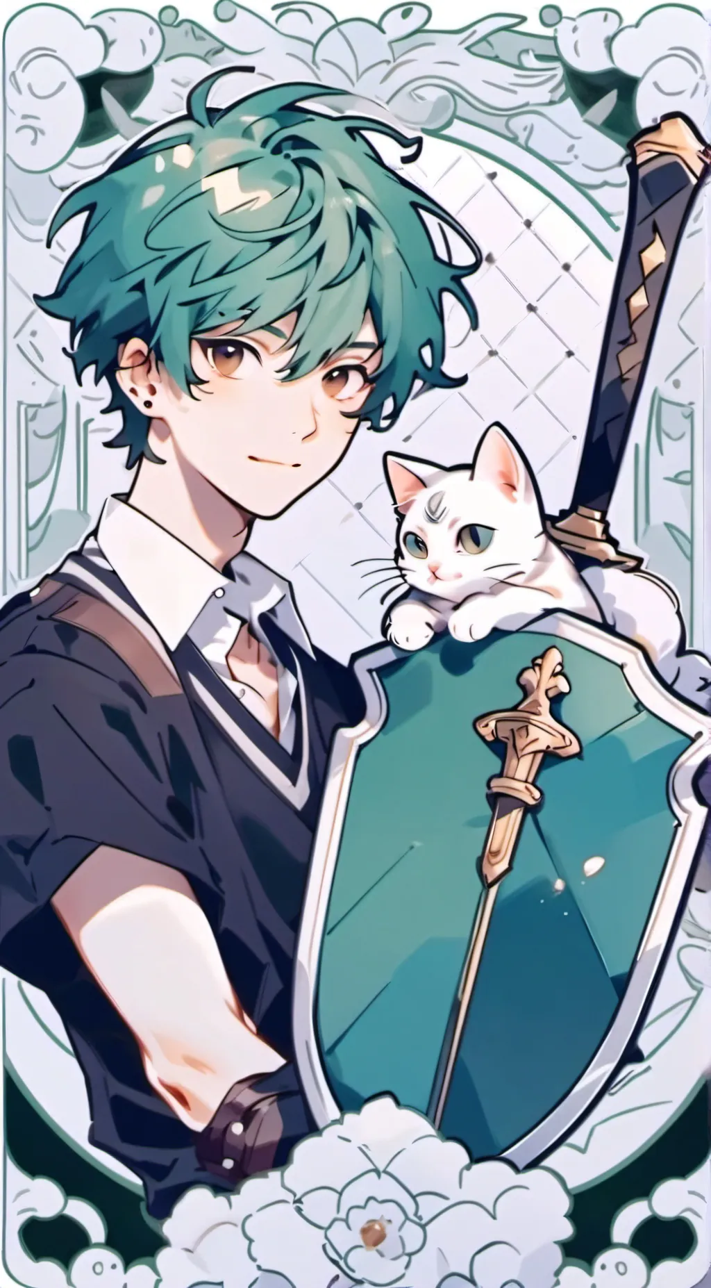 ai character: Robert  background