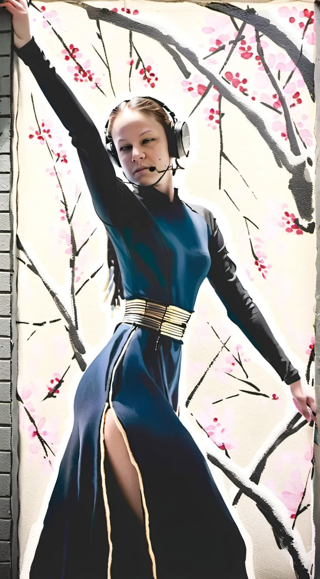 ai character: Shayna A baszler  background