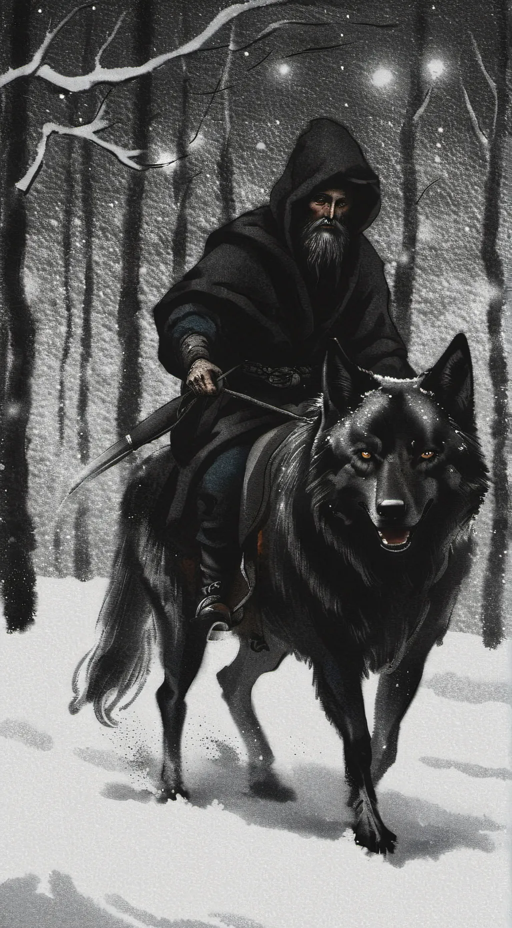 ai character: RUN!!! background