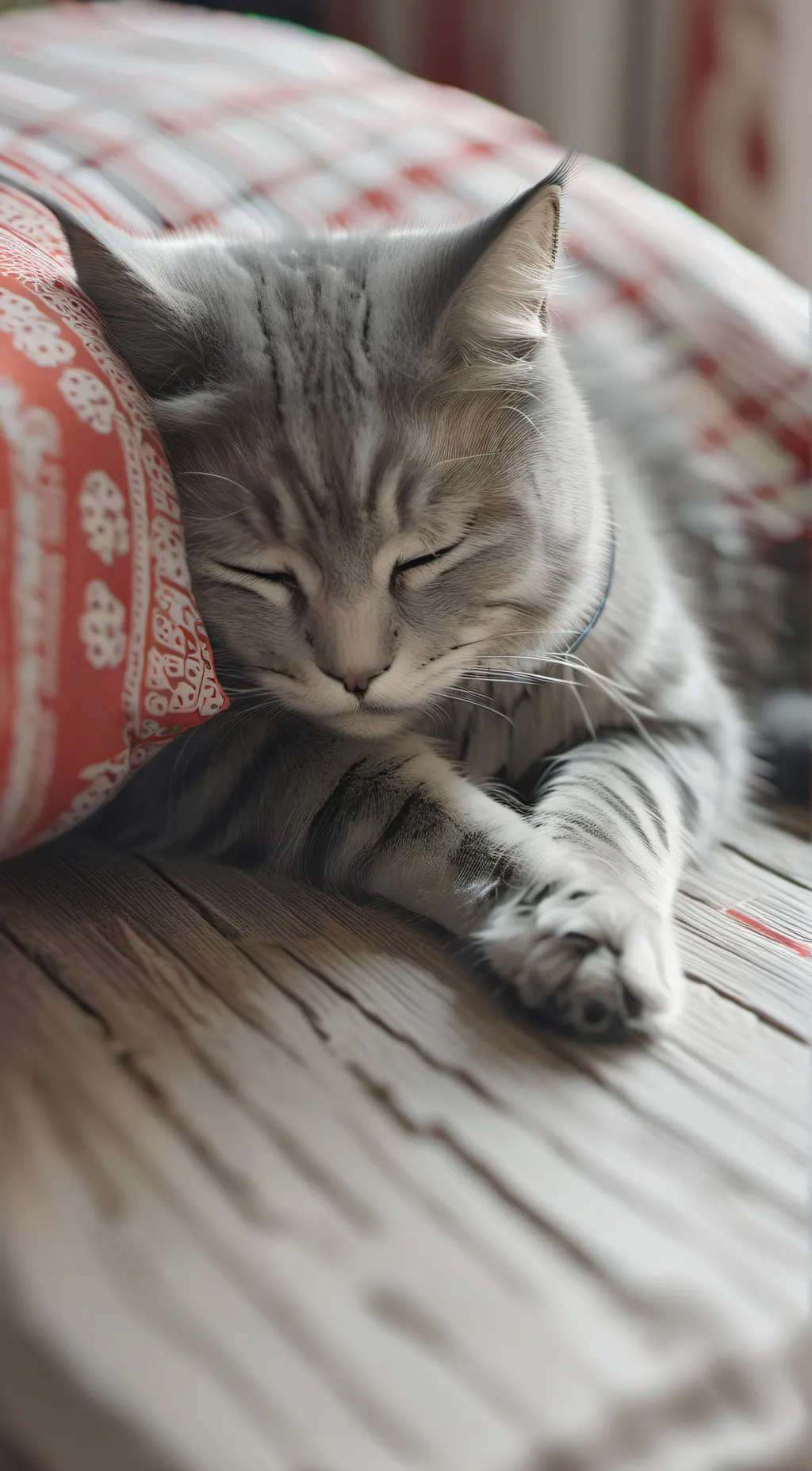 ai character: MY CAT N REAL LIFE background