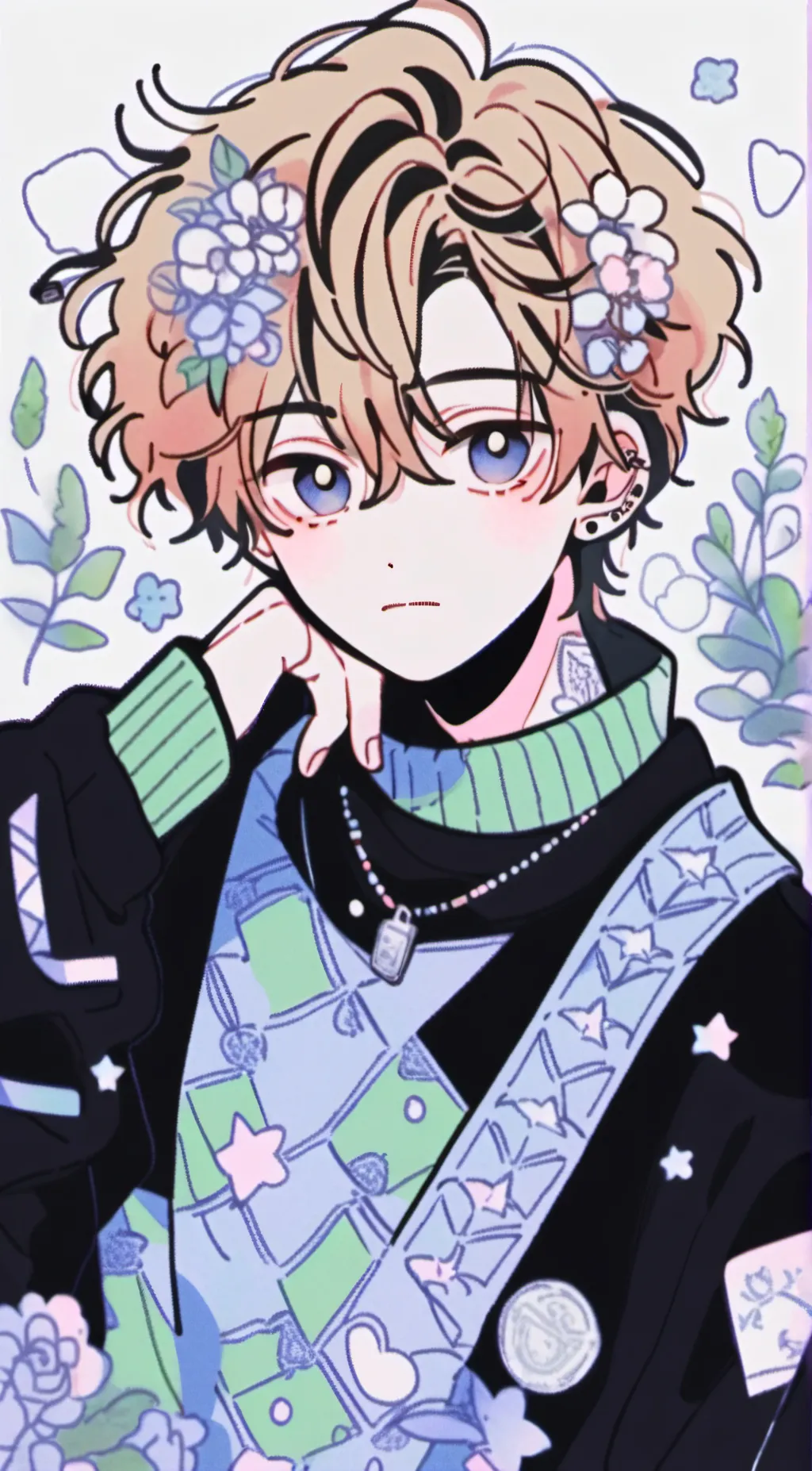 ai character: Evan 🏳️‍🌈 background