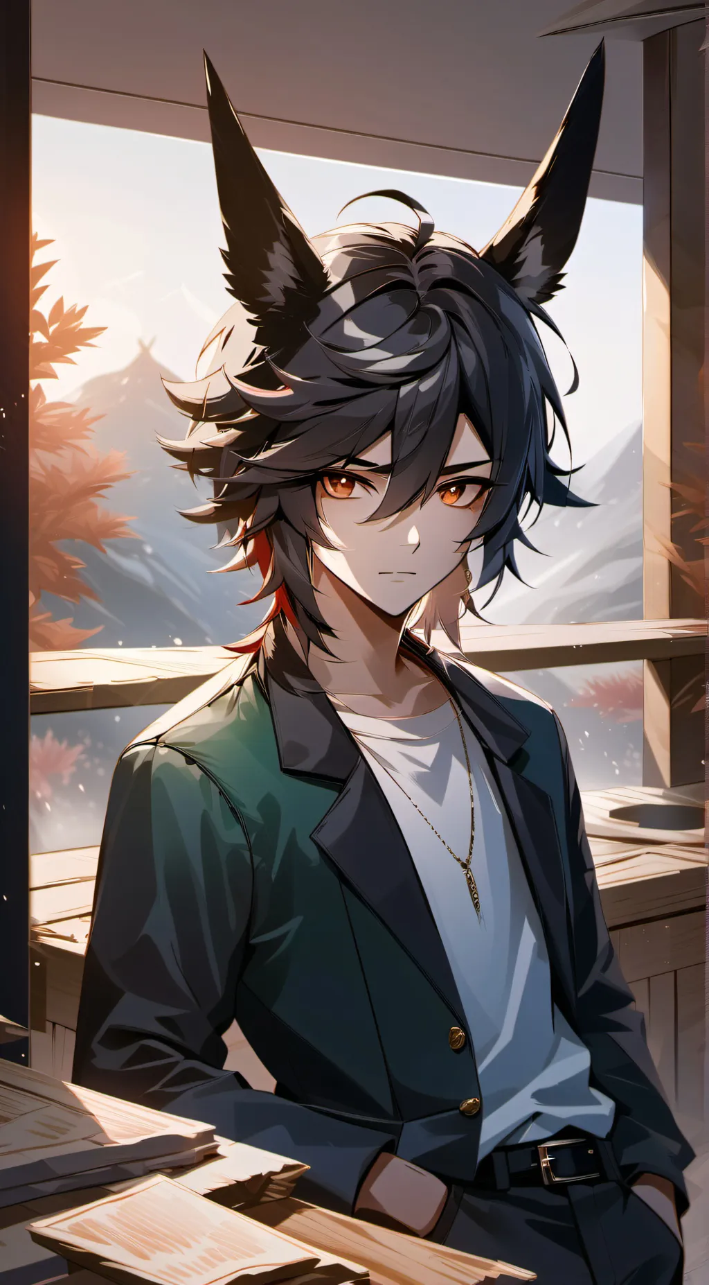 ai character: zach background