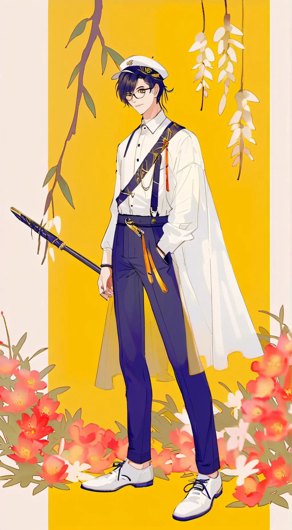 ai character: Blake background