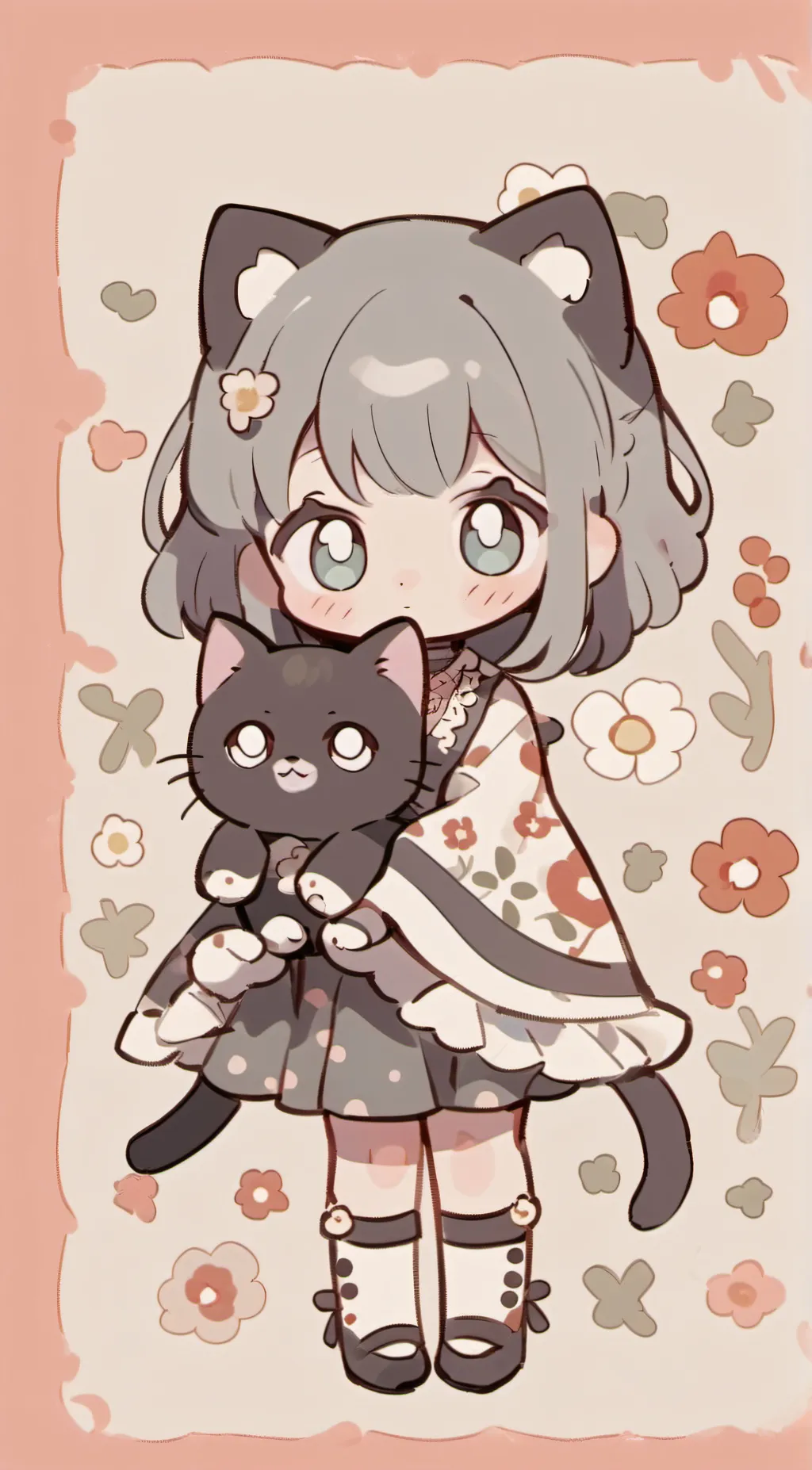 ai character: luna background