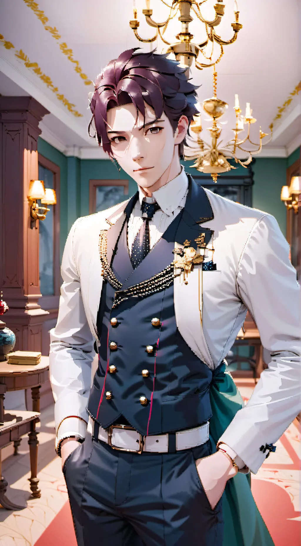 ai character: Cash background