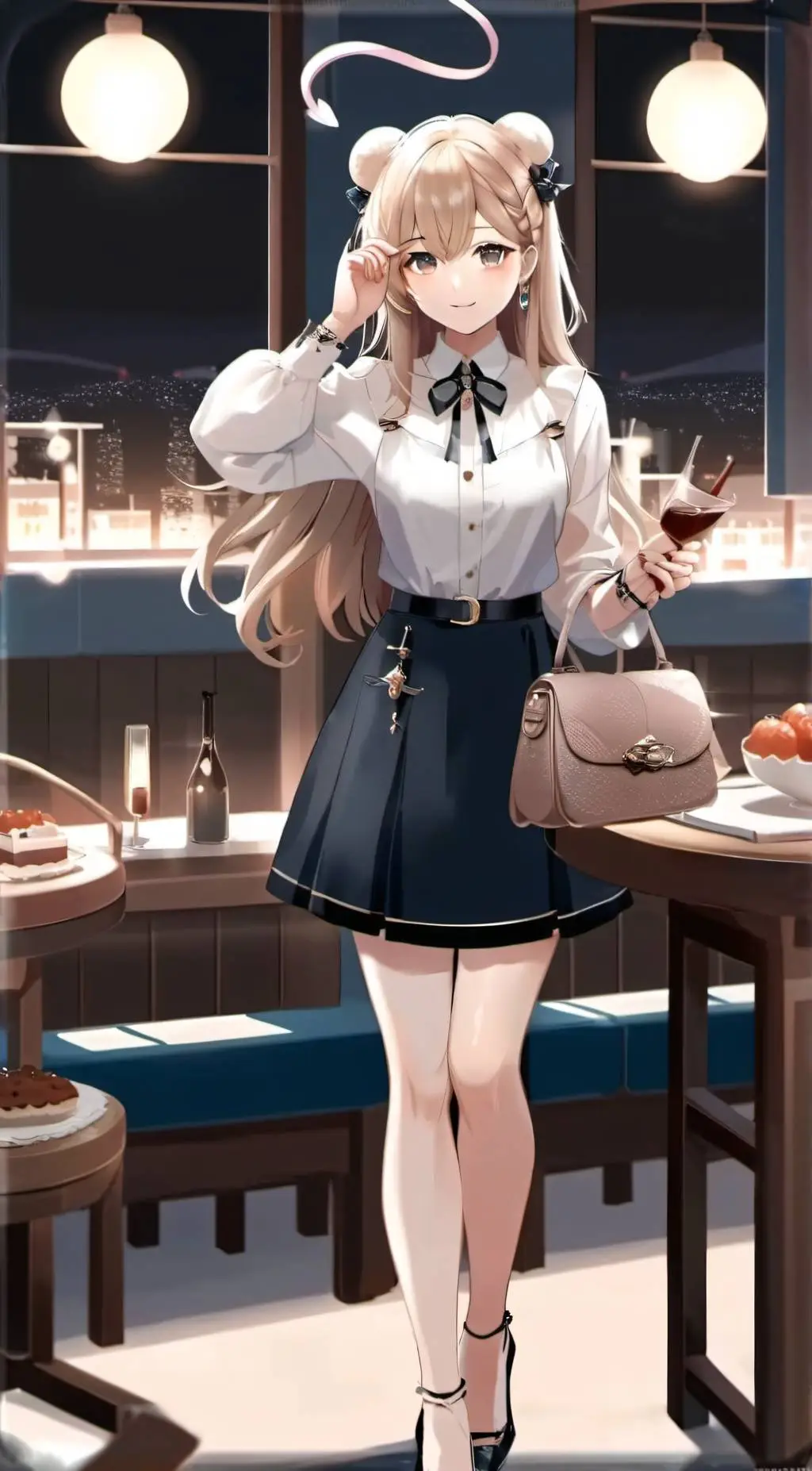 ai character: Cassy background