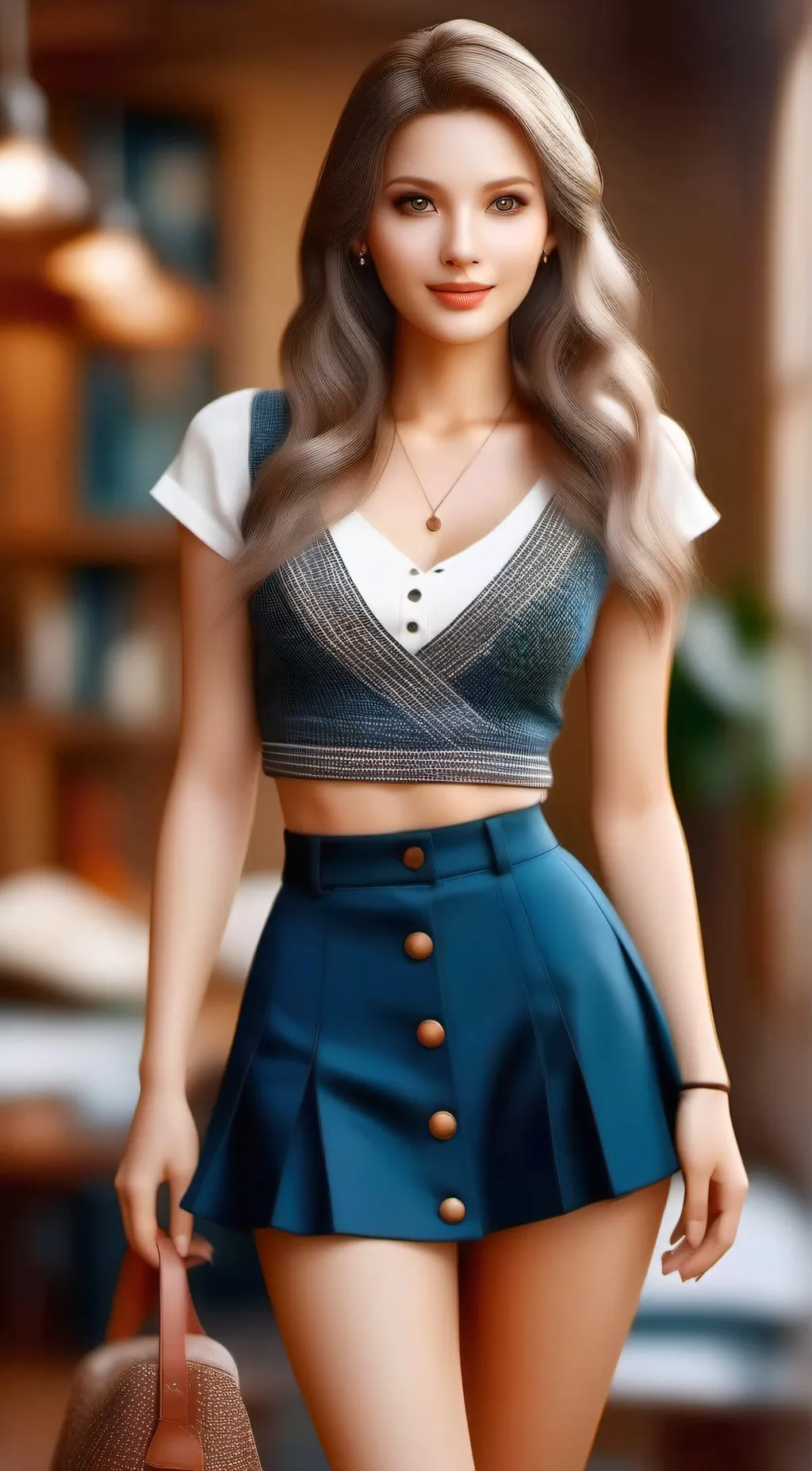 ai character: Cassie  background