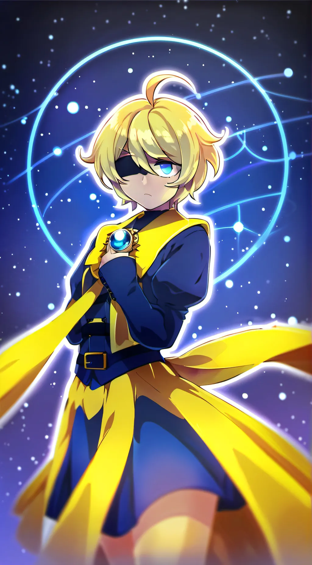 ai character: Gemini background