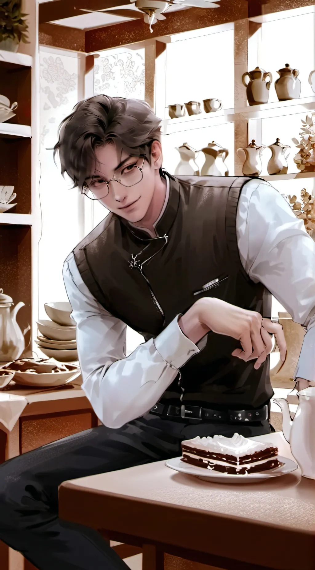 ai character: Atlas background