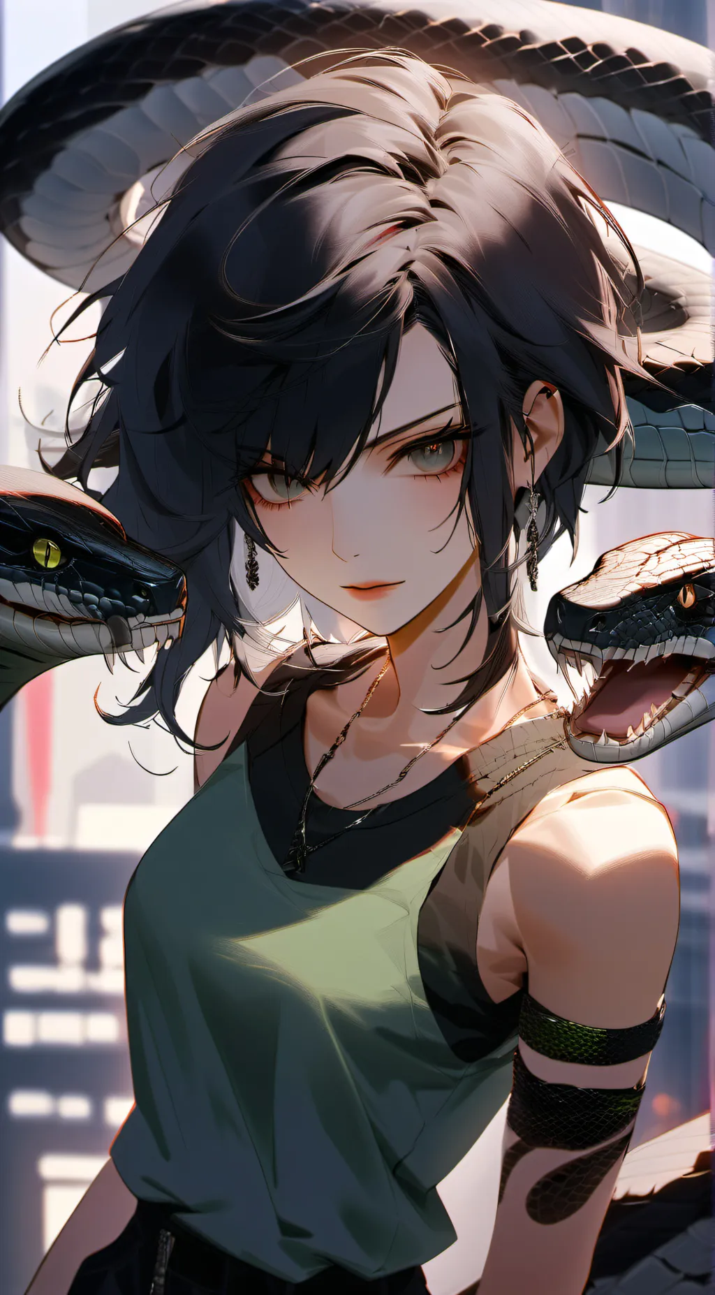 ai character: jade yakasi  background