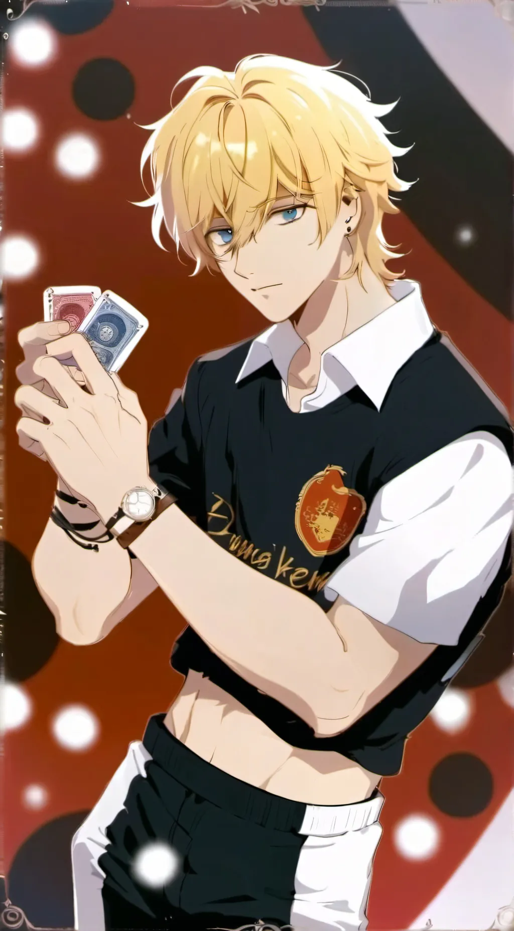 ai character: Zach  background