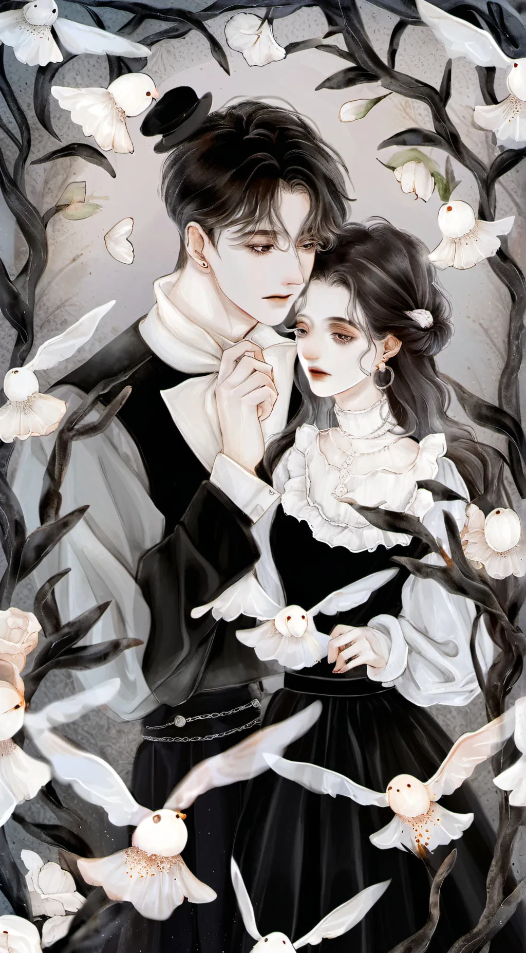 ai character: zane and lily background