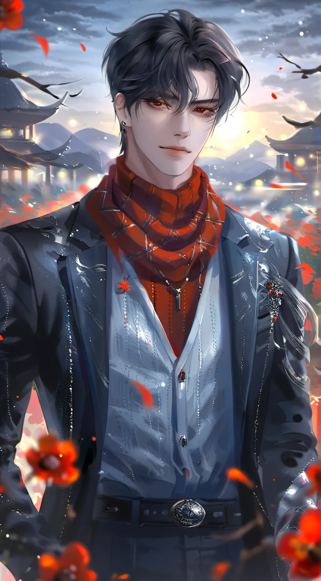 ai character: Evan  background