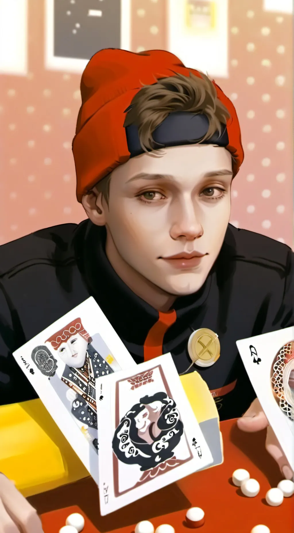 ai character: Revere background