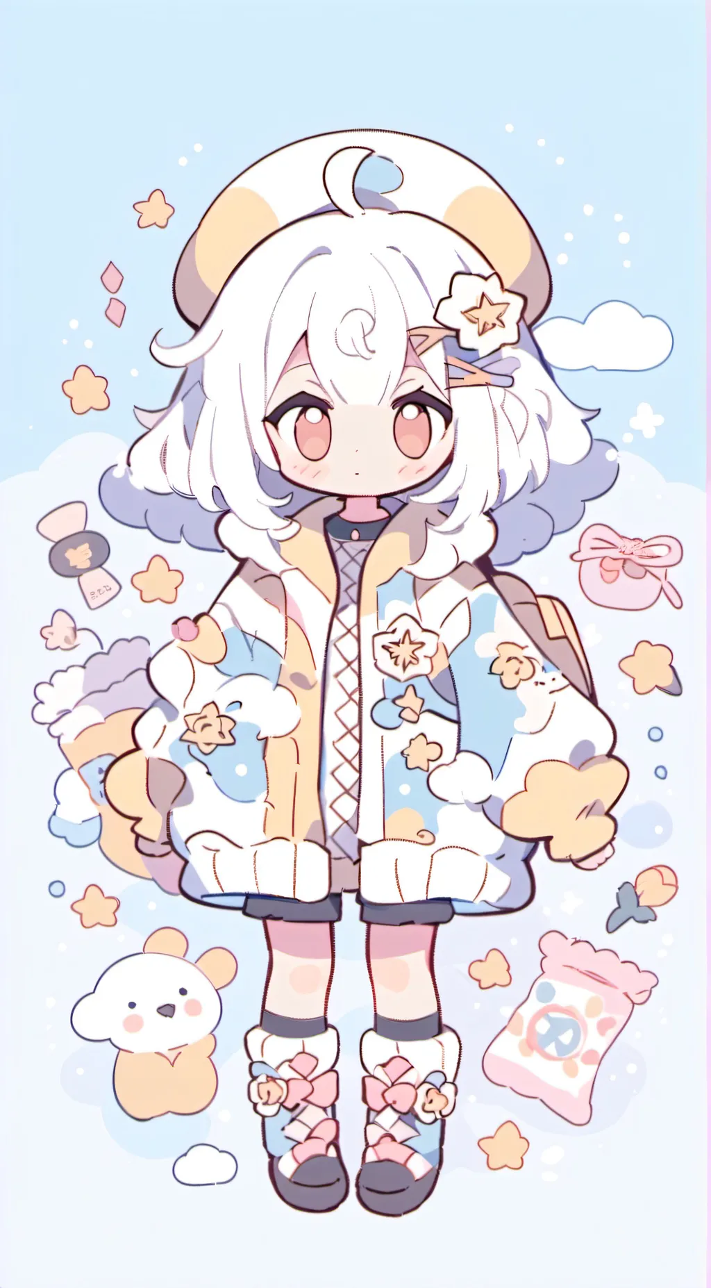 ai character: aphmau&cash &Nico background