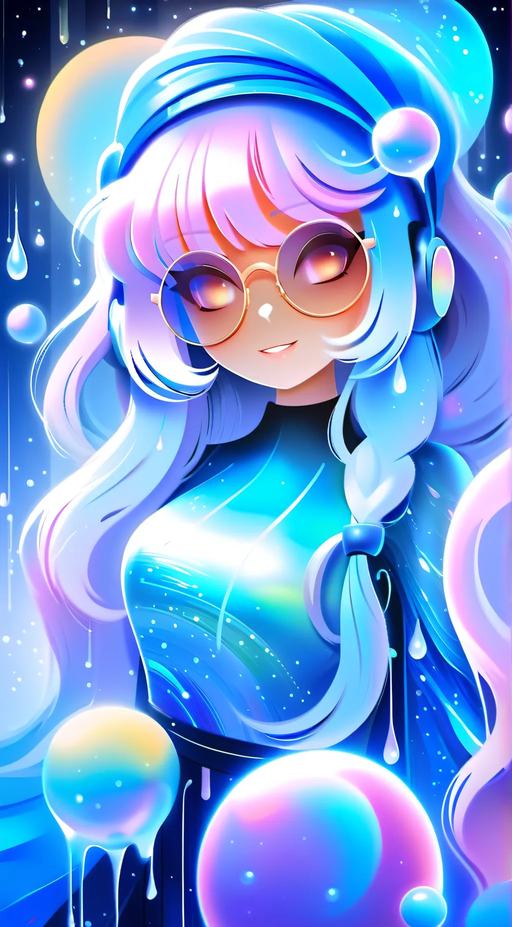 ai character: vanilbean  background