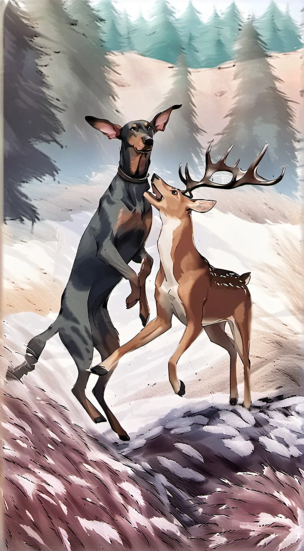 ai character: Xienca. background