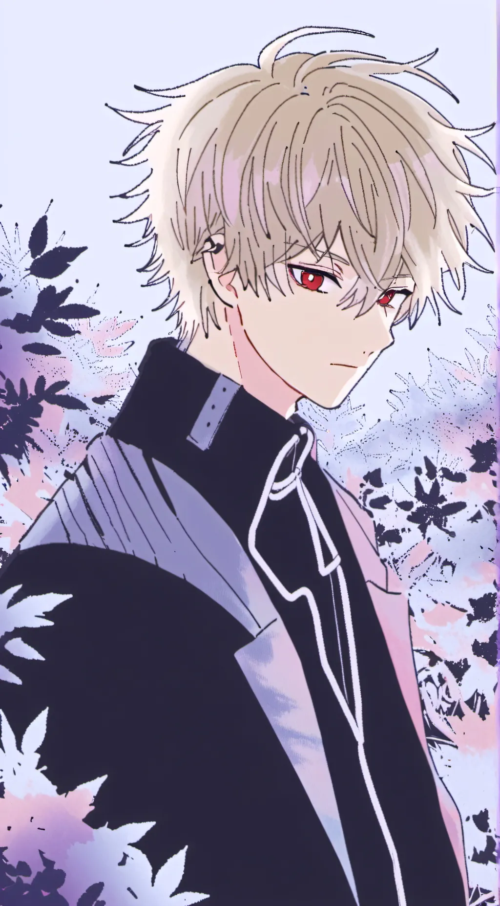 ai character: Bakugo Katsuki background