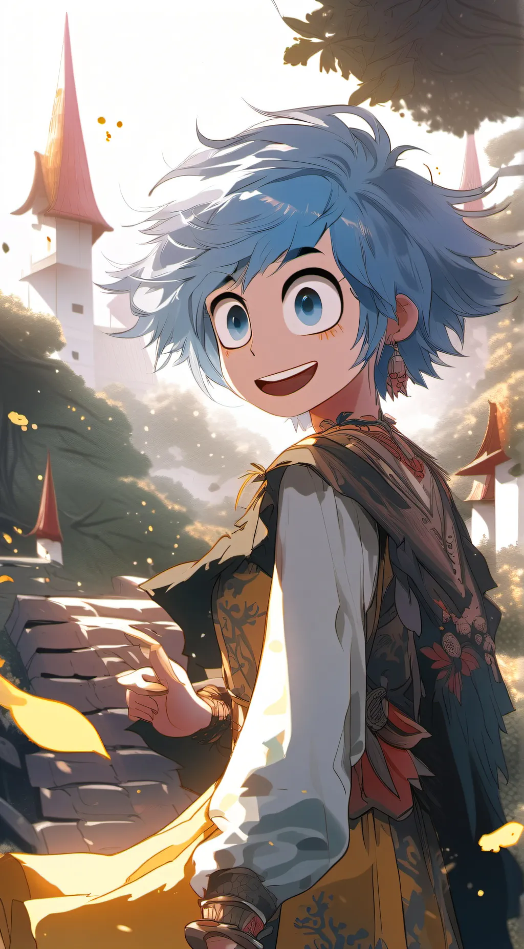 ai character: Inside out 2 background