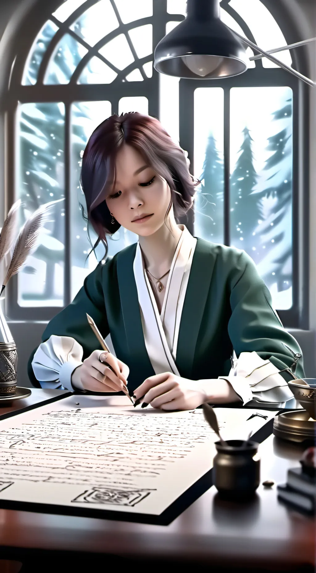 ai character: zaley background