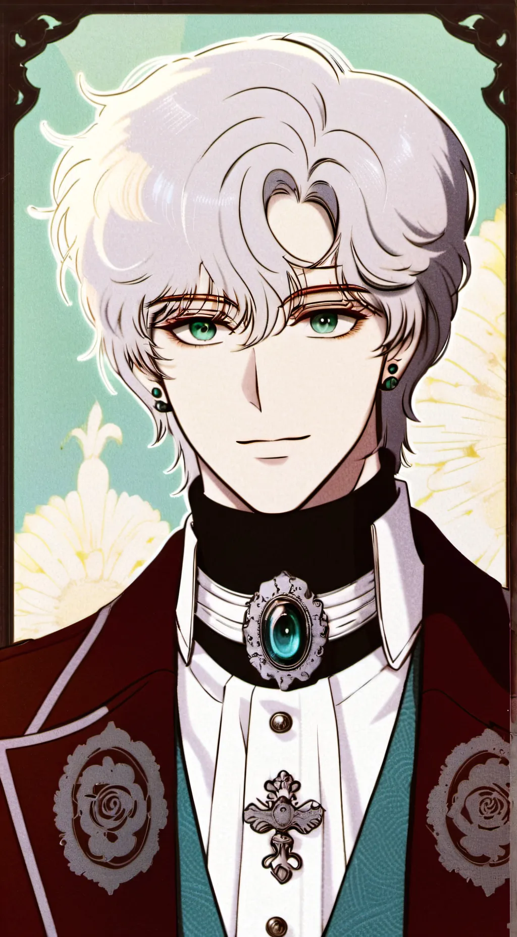 ai character: Yn x seasiren moon background