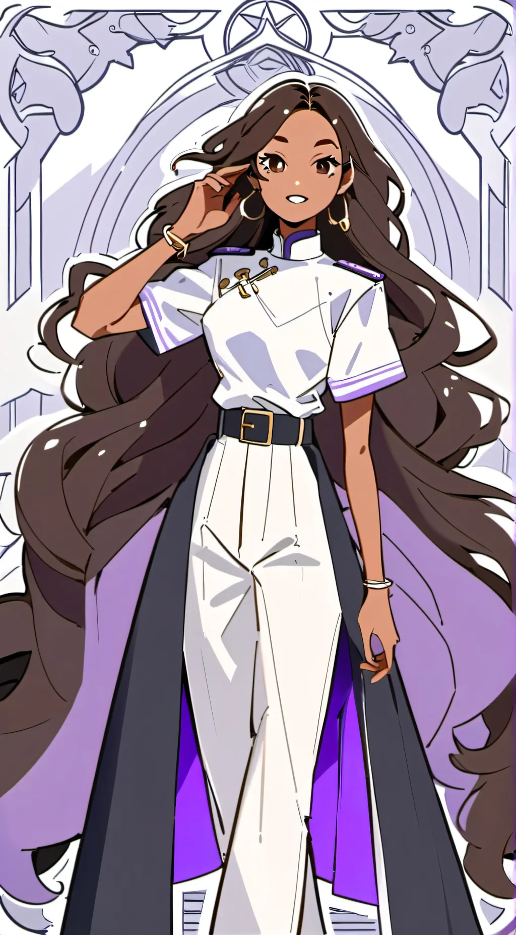 ai character: Deca background