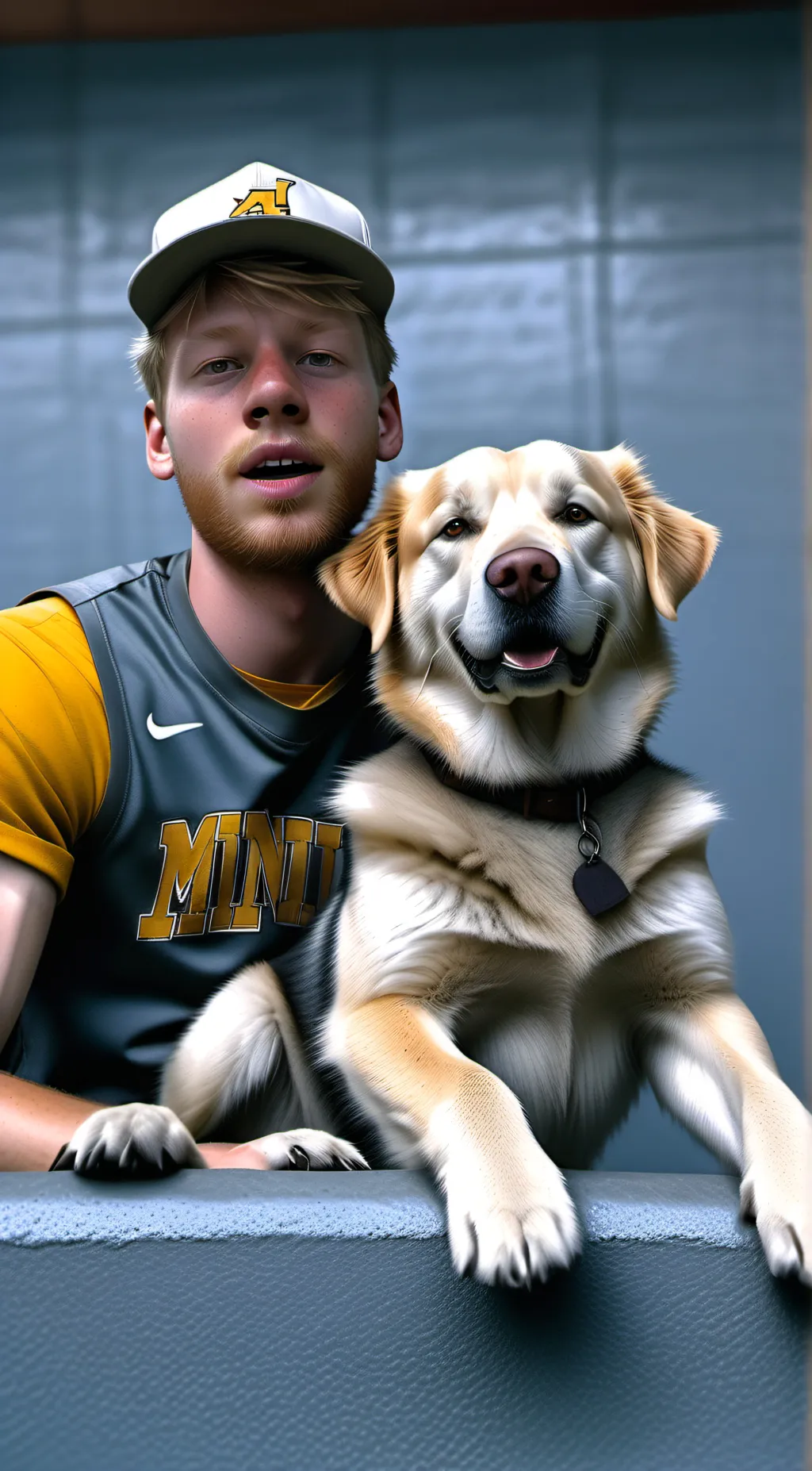 ai character: Garrett Quam background