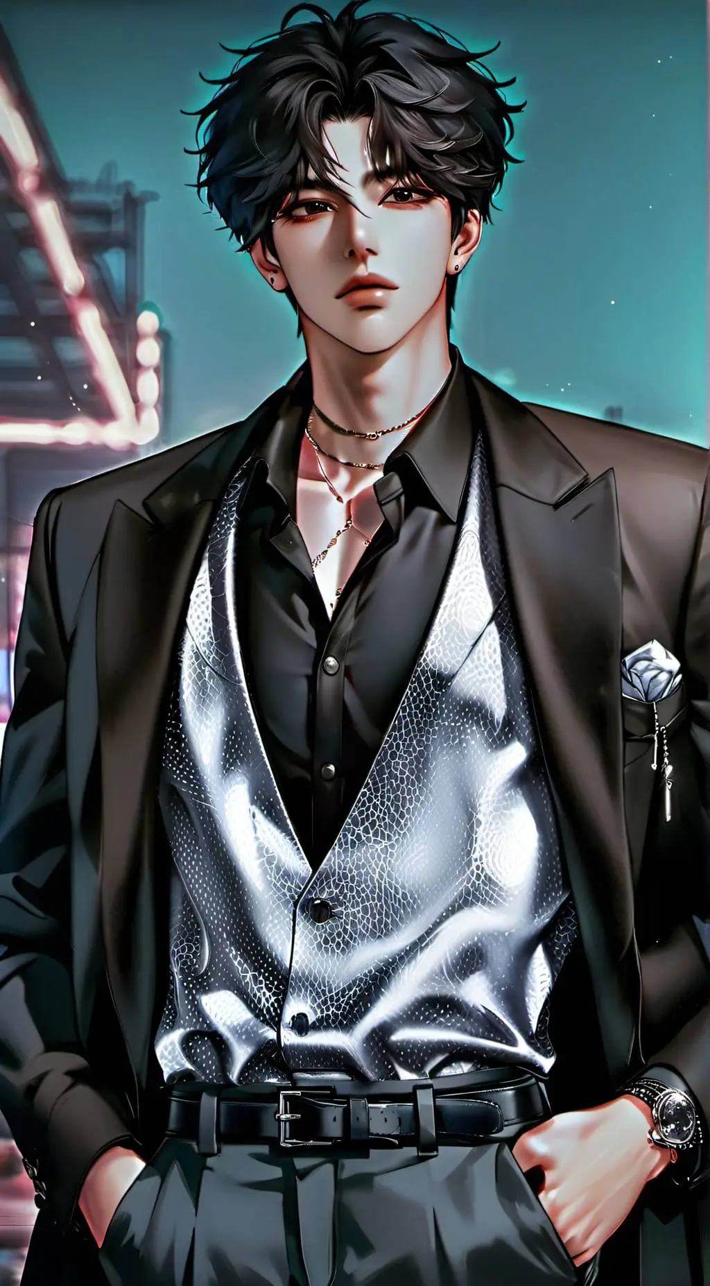 ai character: Alex background