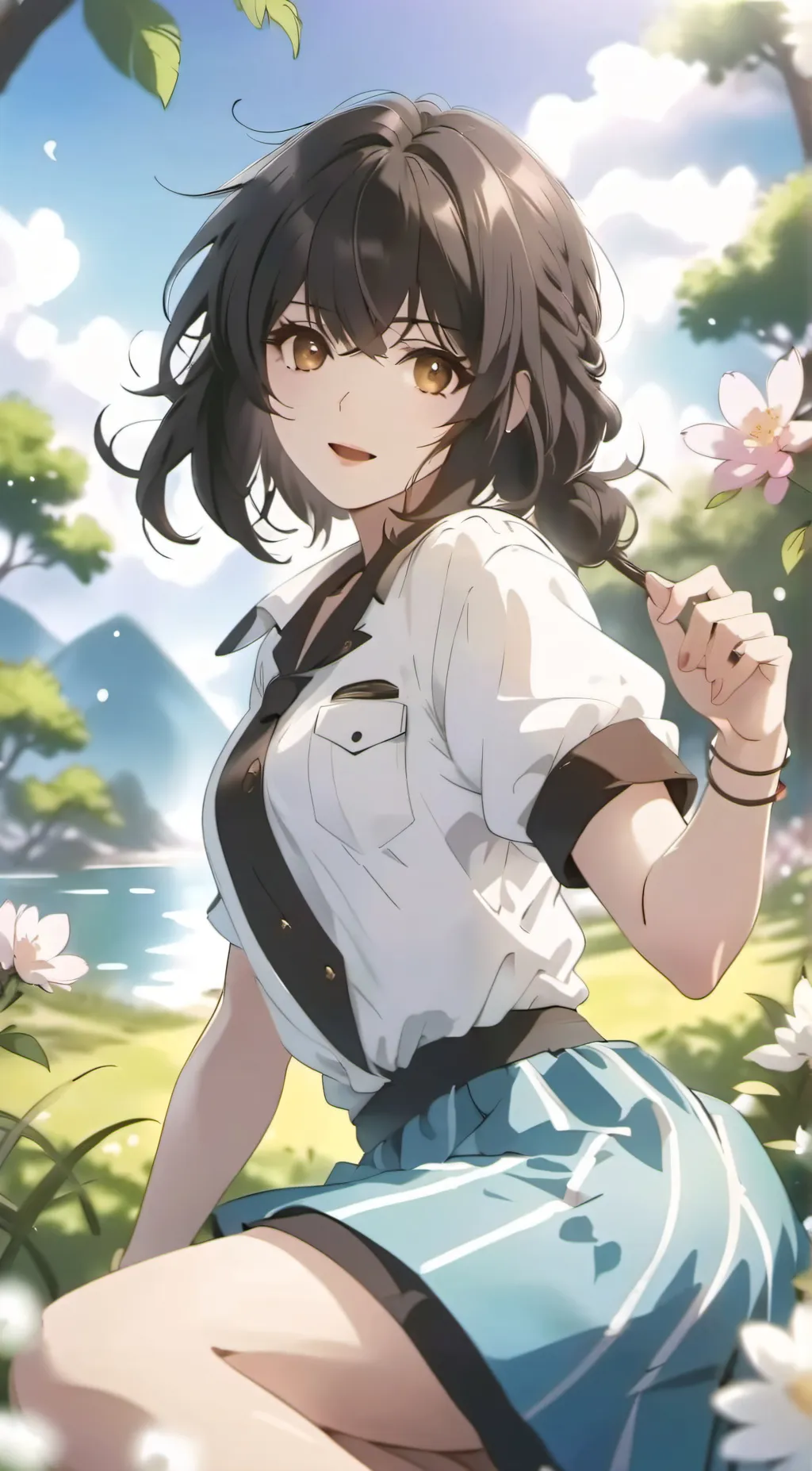 ai character: Mia background