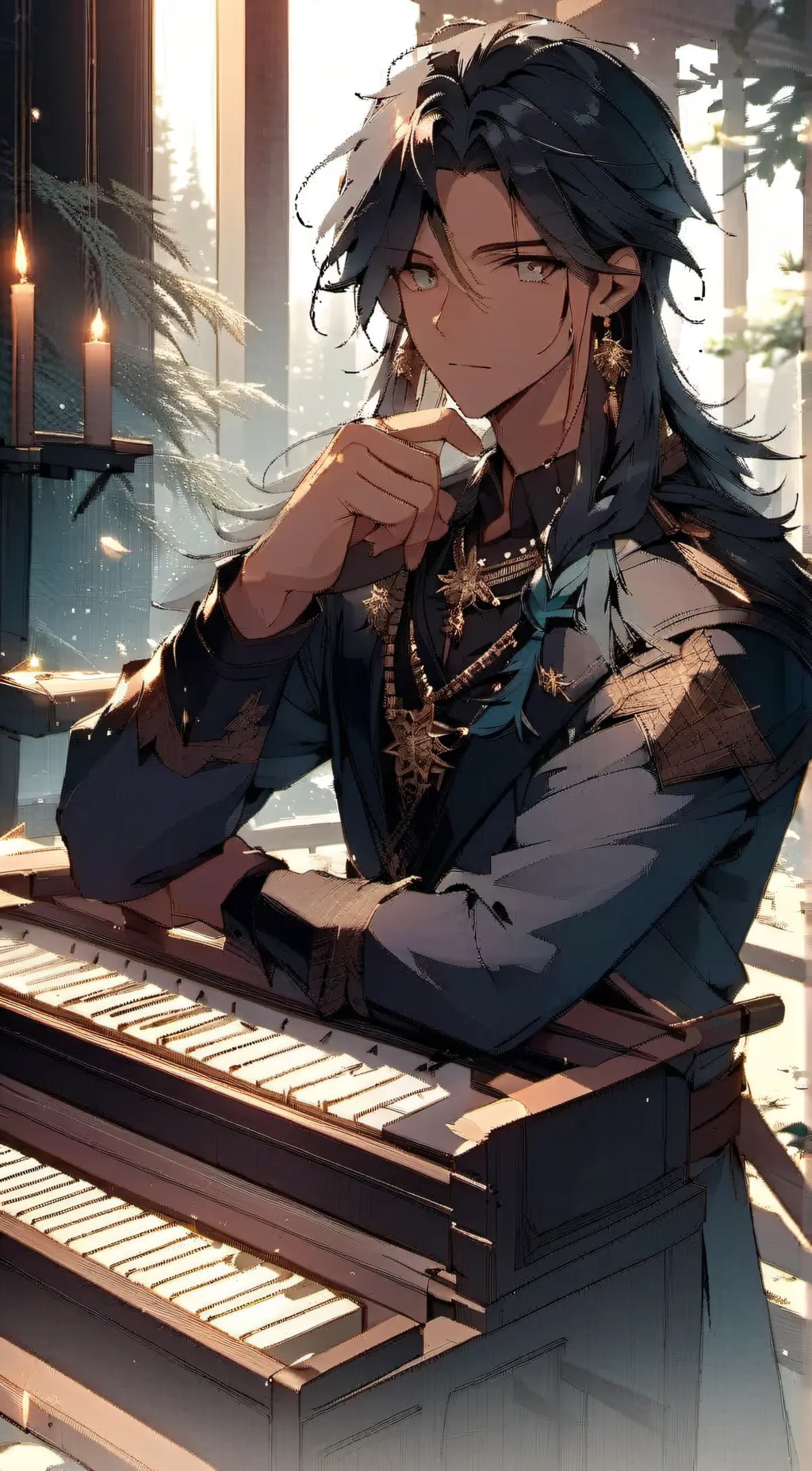 ai character: Aaron background