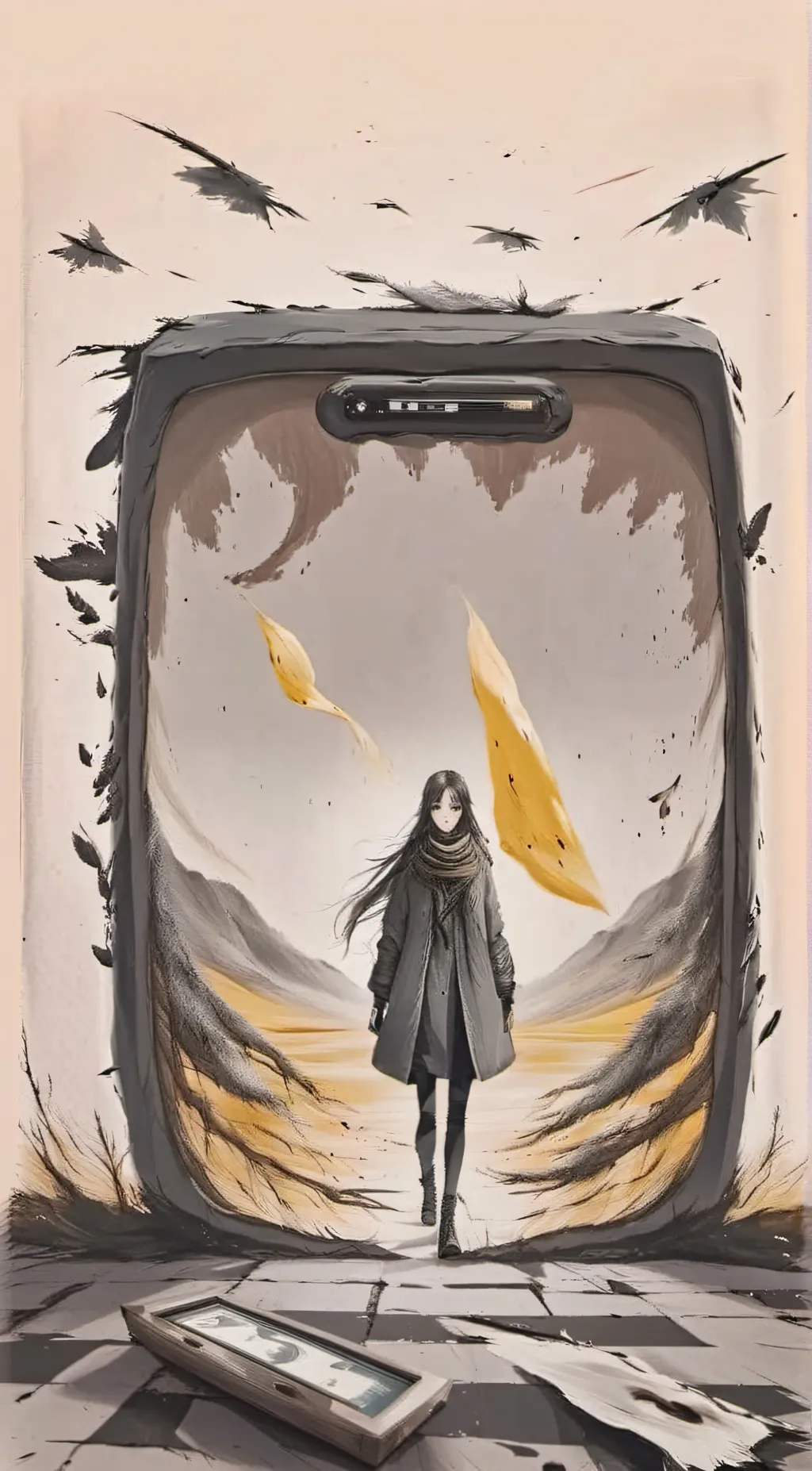 ai character: My Ghost friend :) background