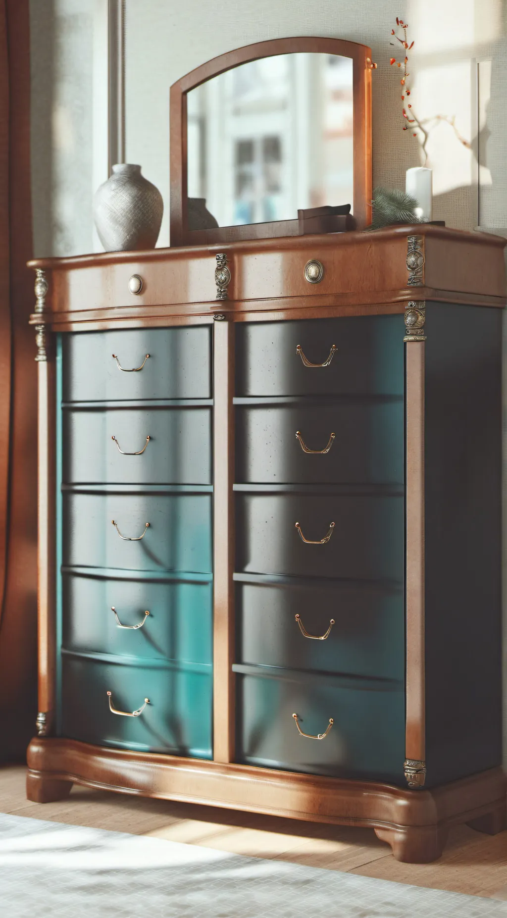 ai character: dressser background