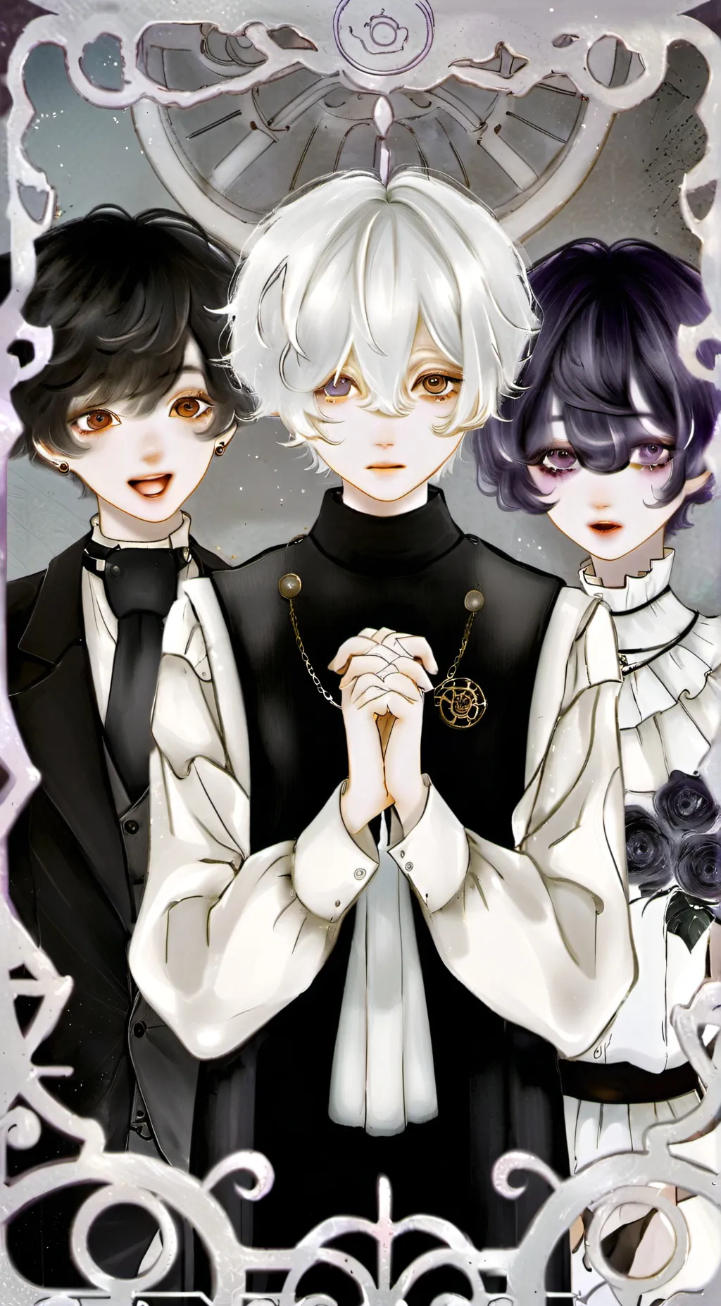 ai character: Murder Drones  background