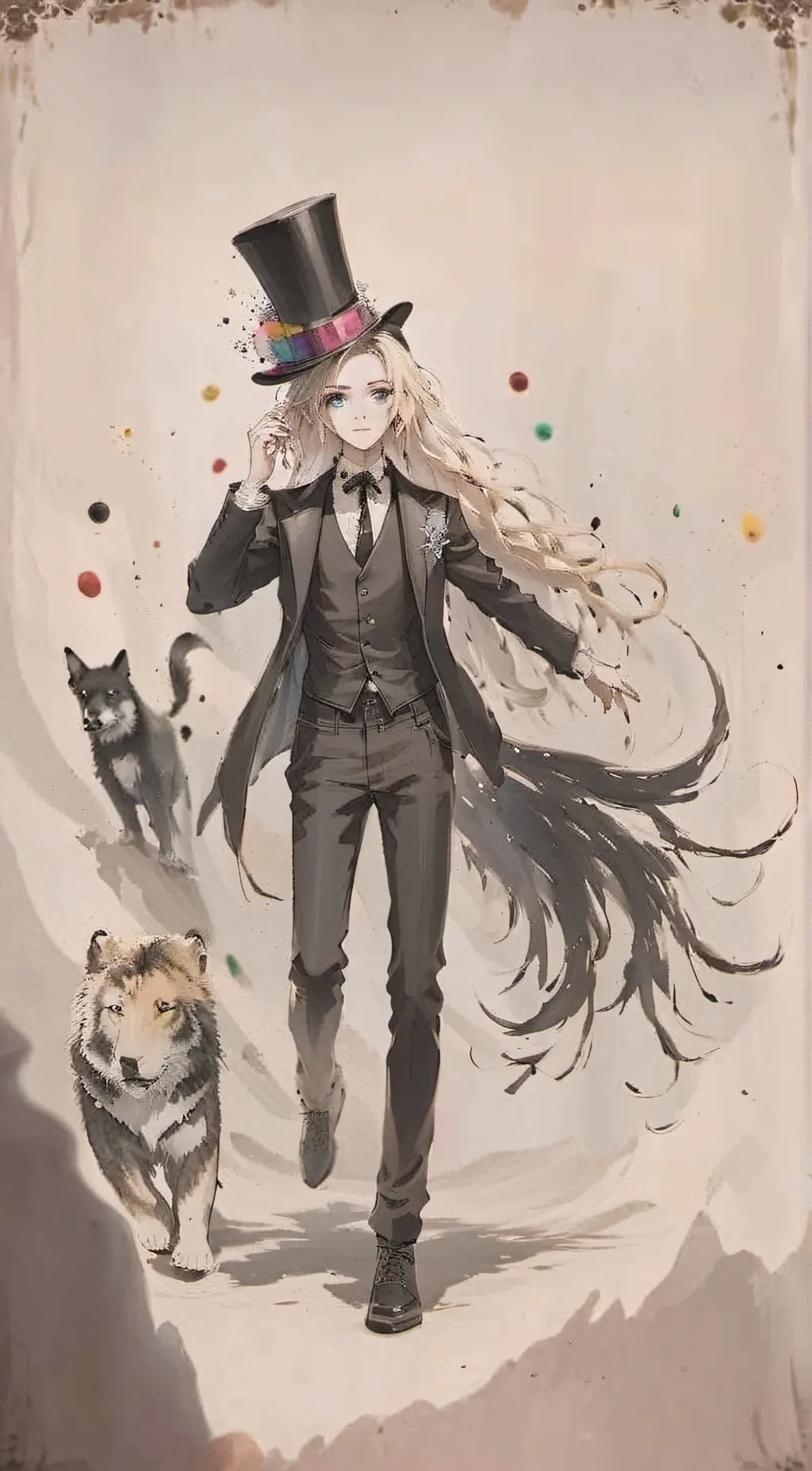 ai character: Cyril  background