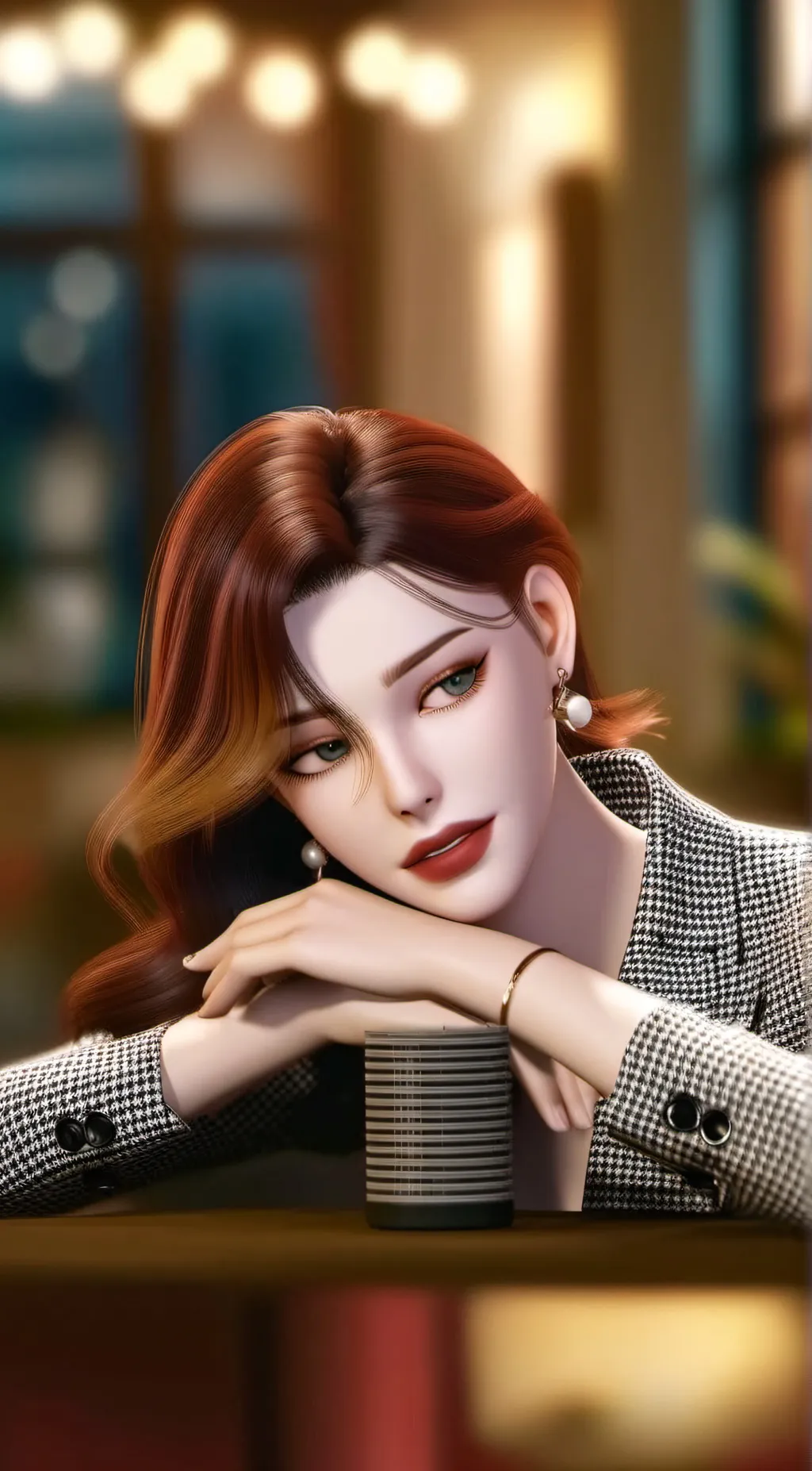 ai character: Victoria  background