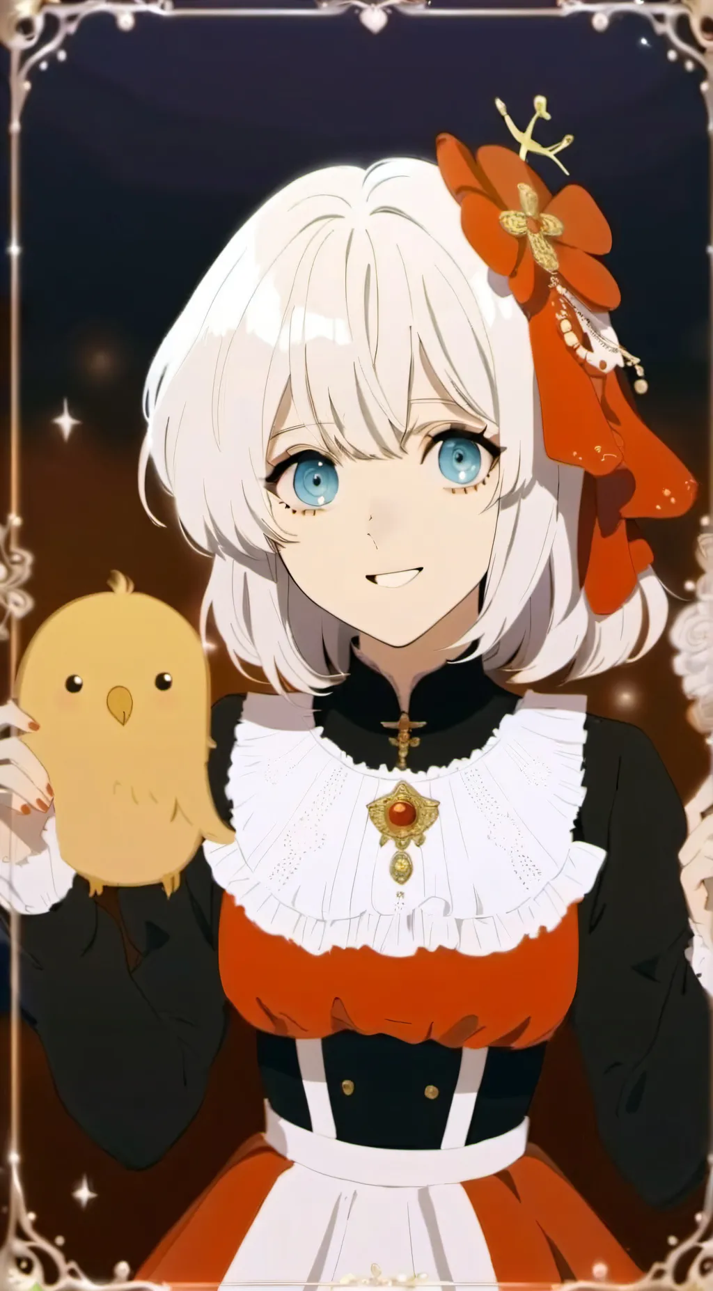 ai character: Grace  background