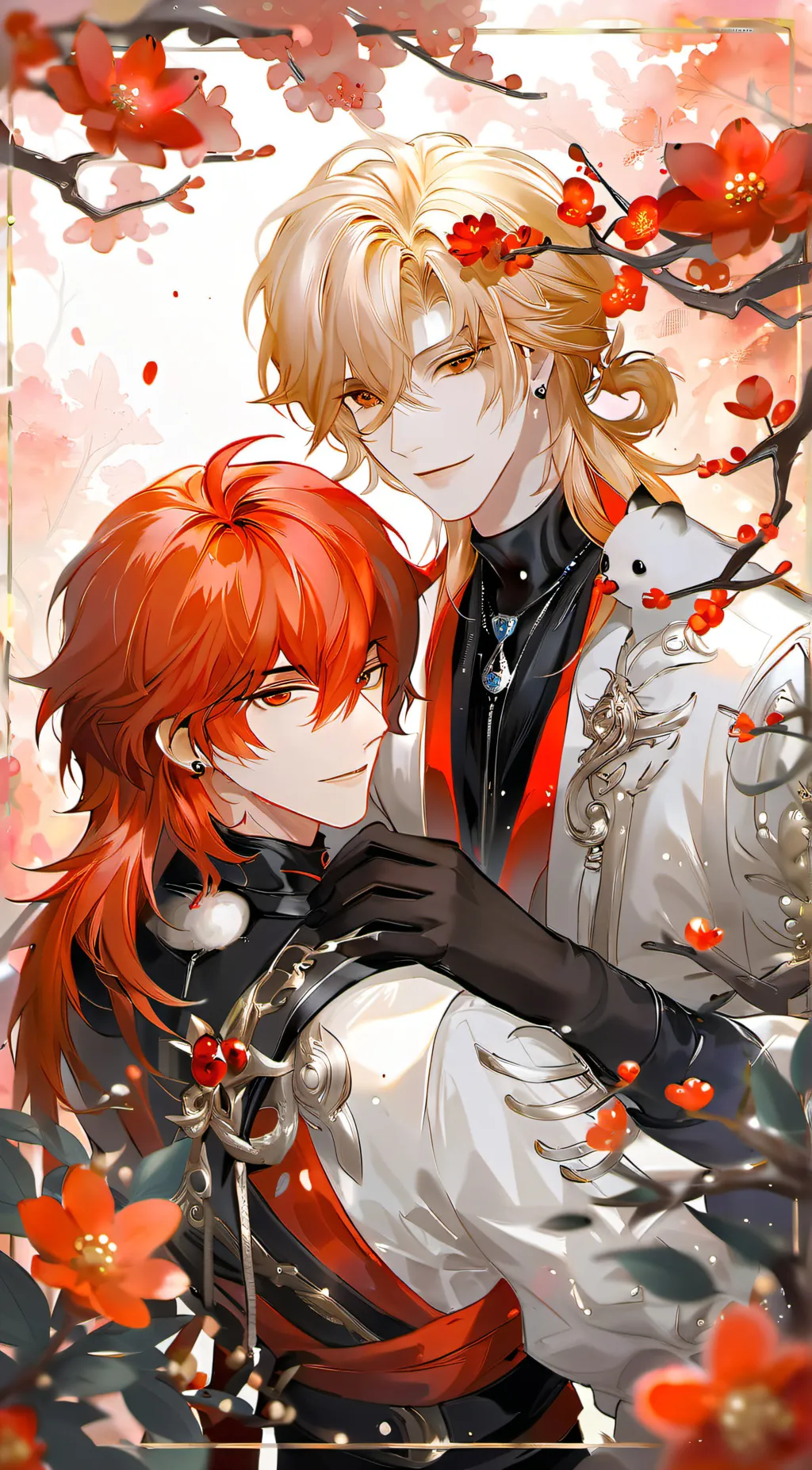 ai character: Oliver and Vincent background