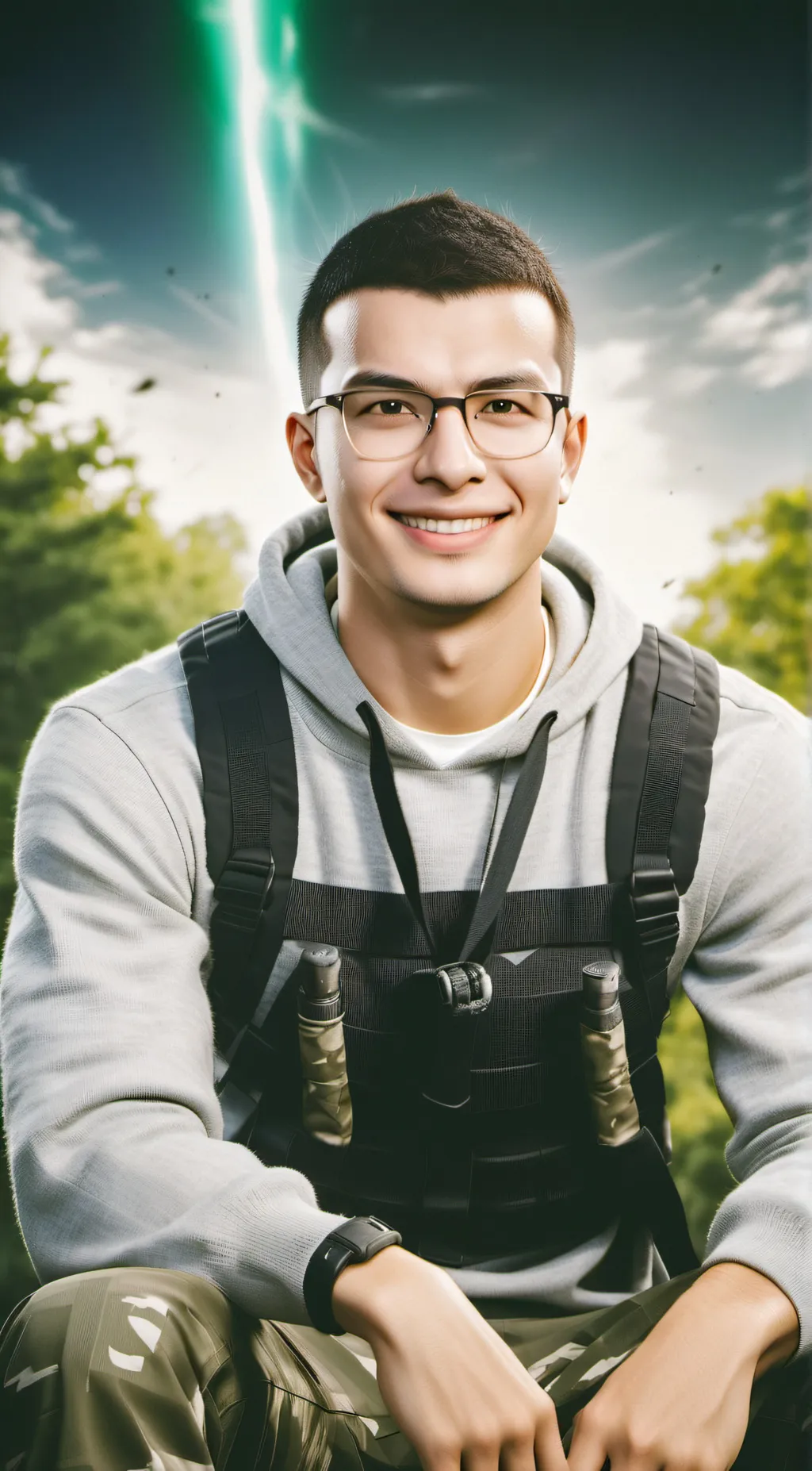 ai character: Nick Eh 30  background