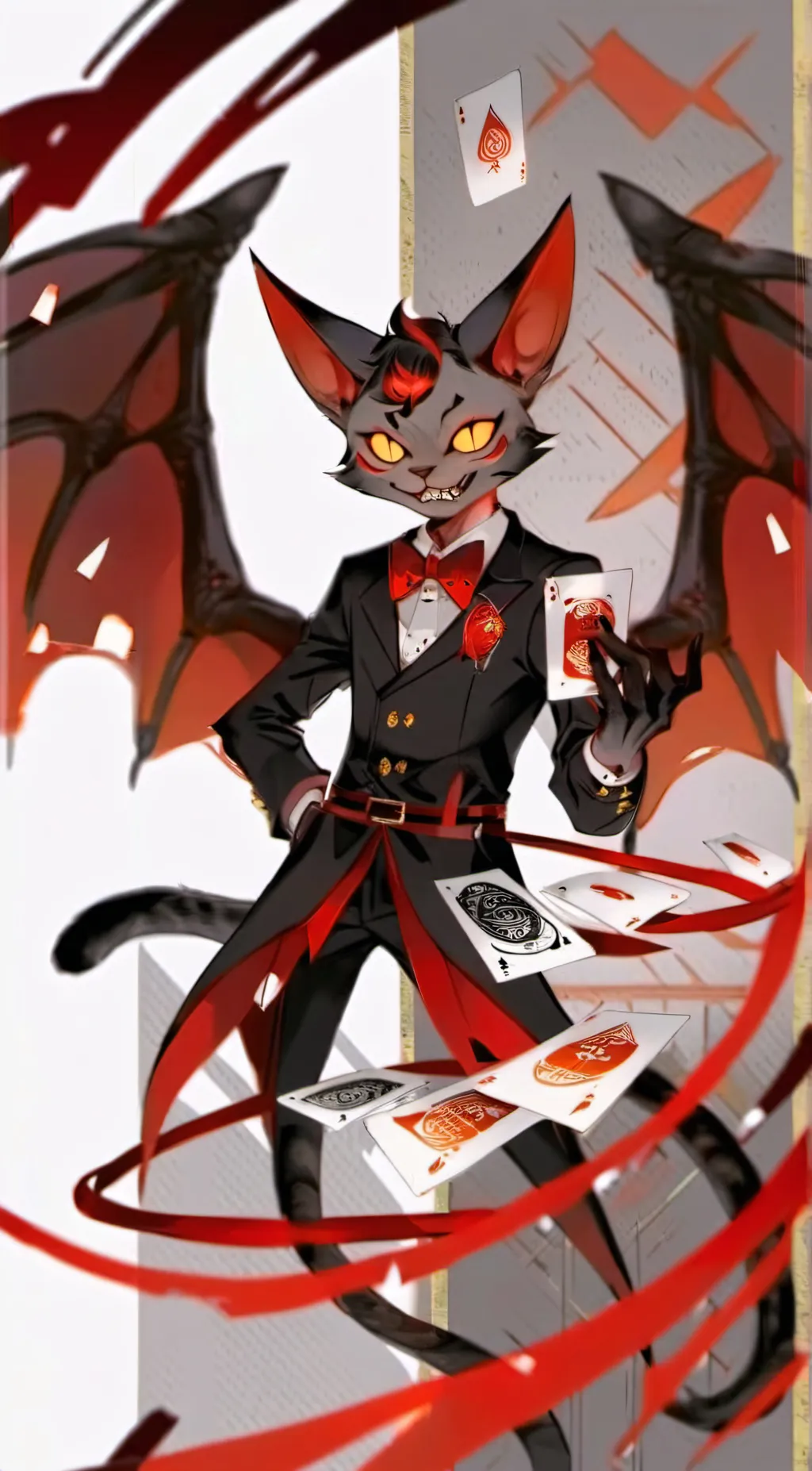 ai character: husker background