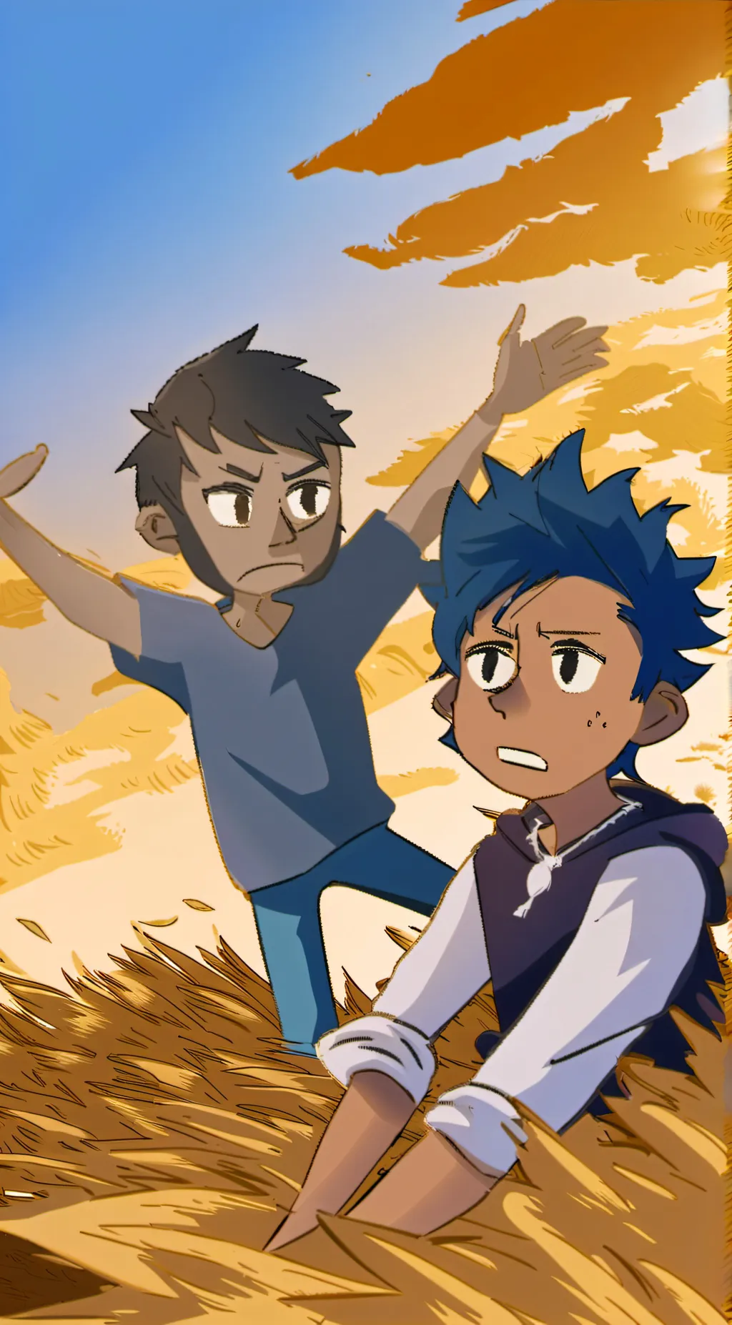 ai character: guy background