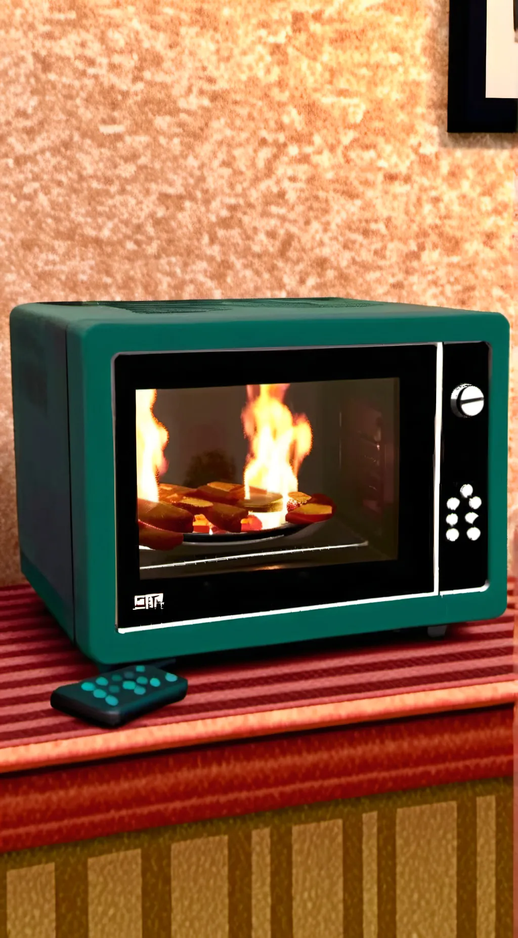 ai character: Microwave background