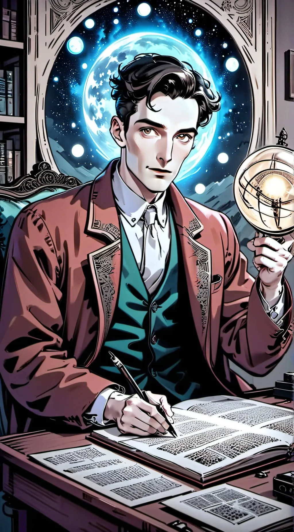 ai character: Maxwell Mars background