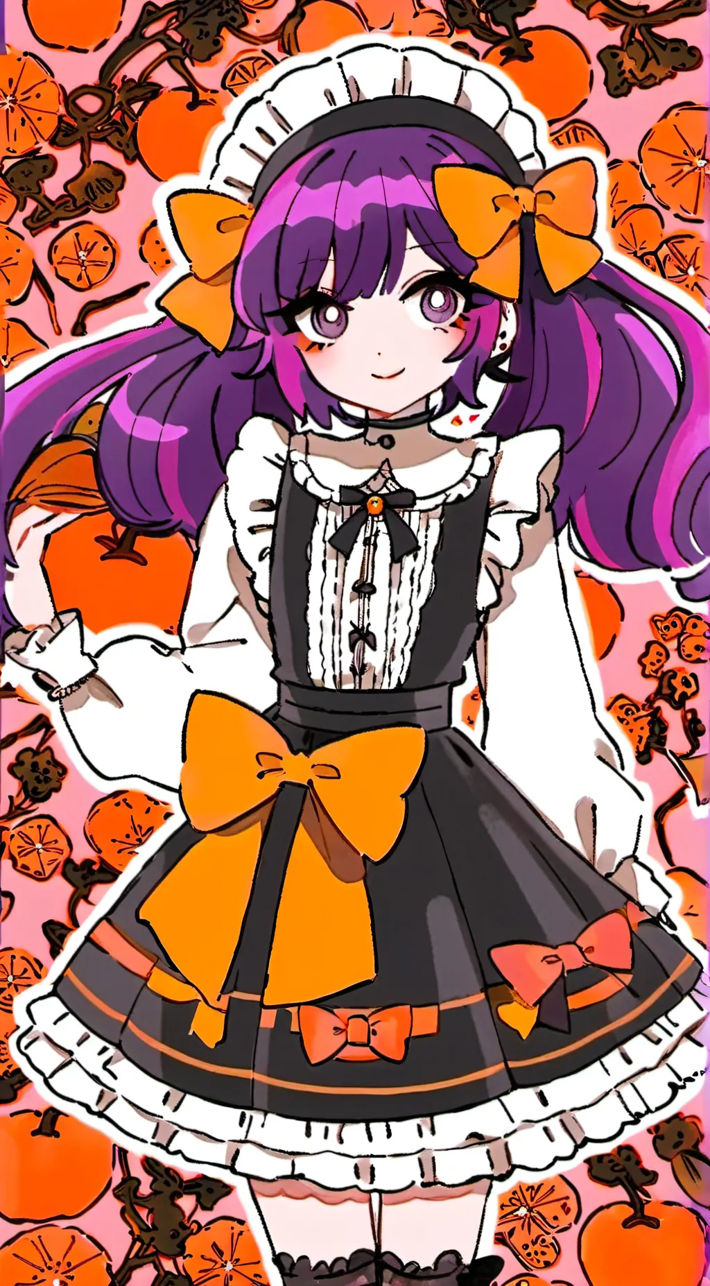 ai character: Ur kuromi doll background