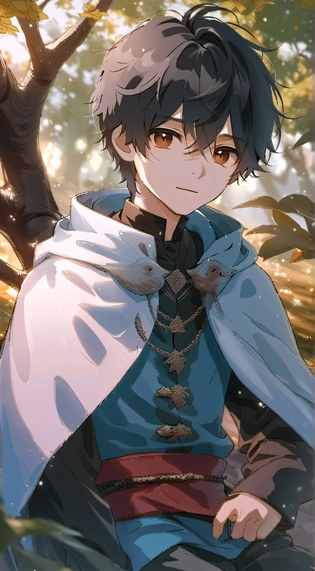 ai character: hashira  background