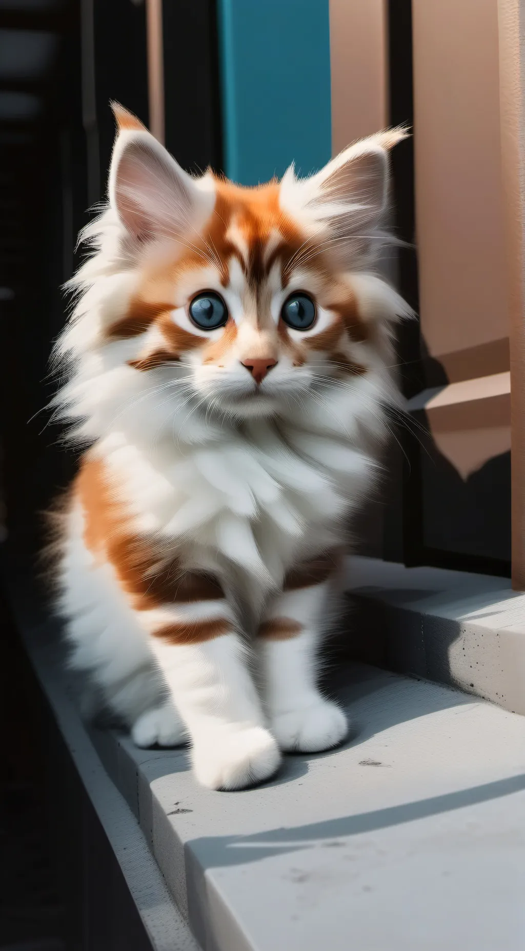 ai character: Neighbours Cat background