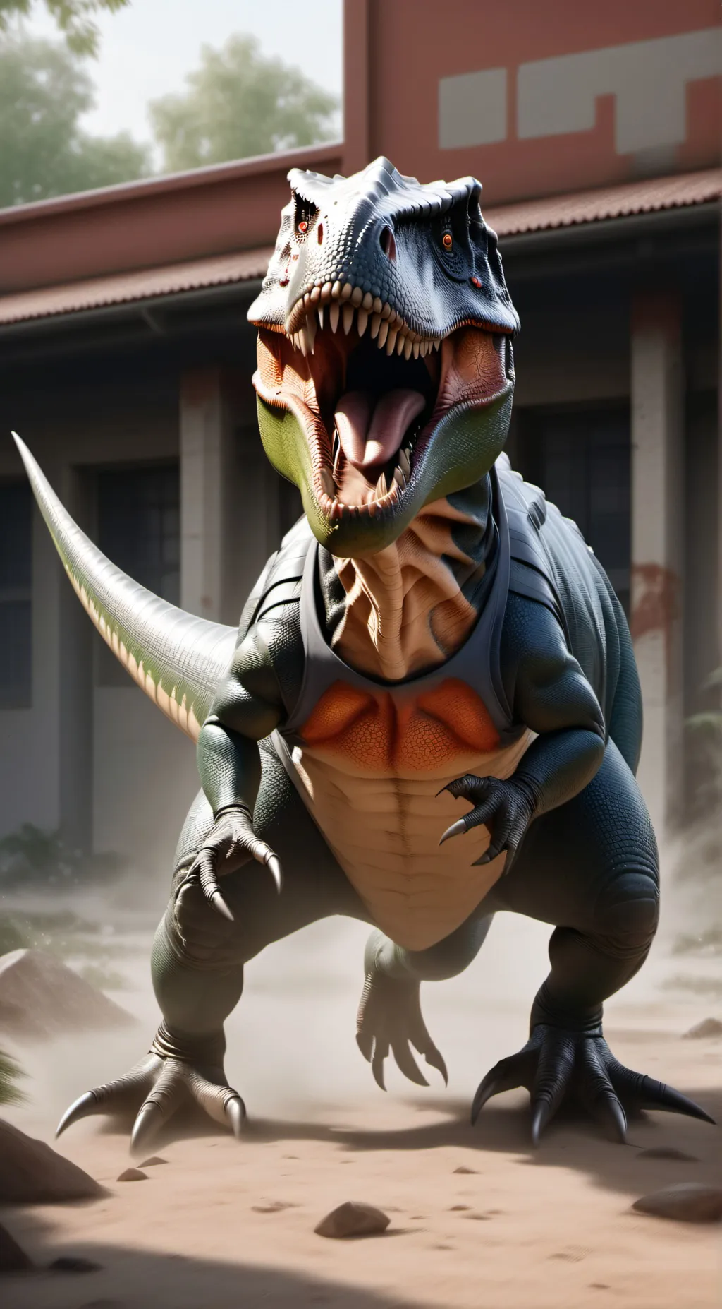 ai character: Horn background