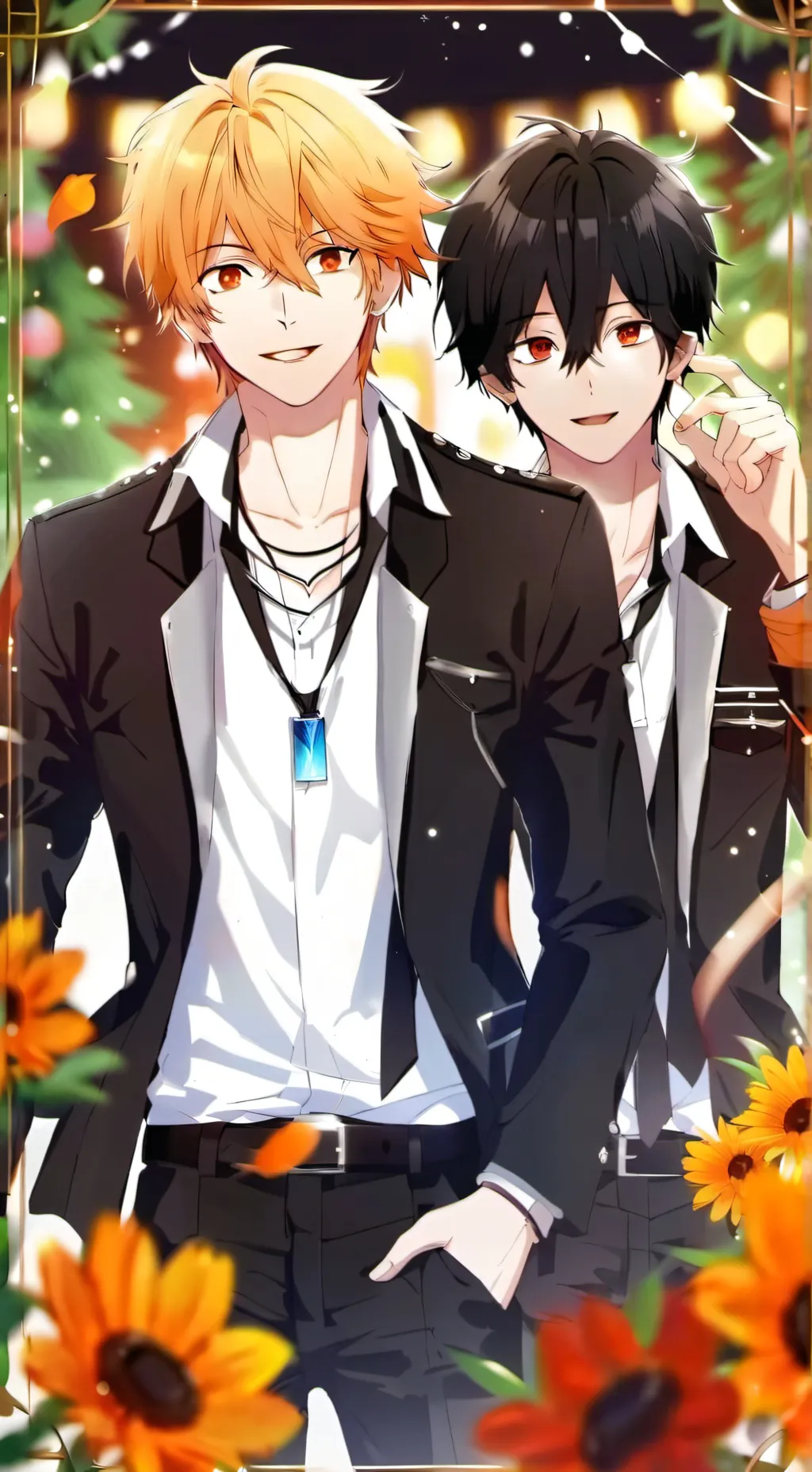 ai character: hinata & kageyama background