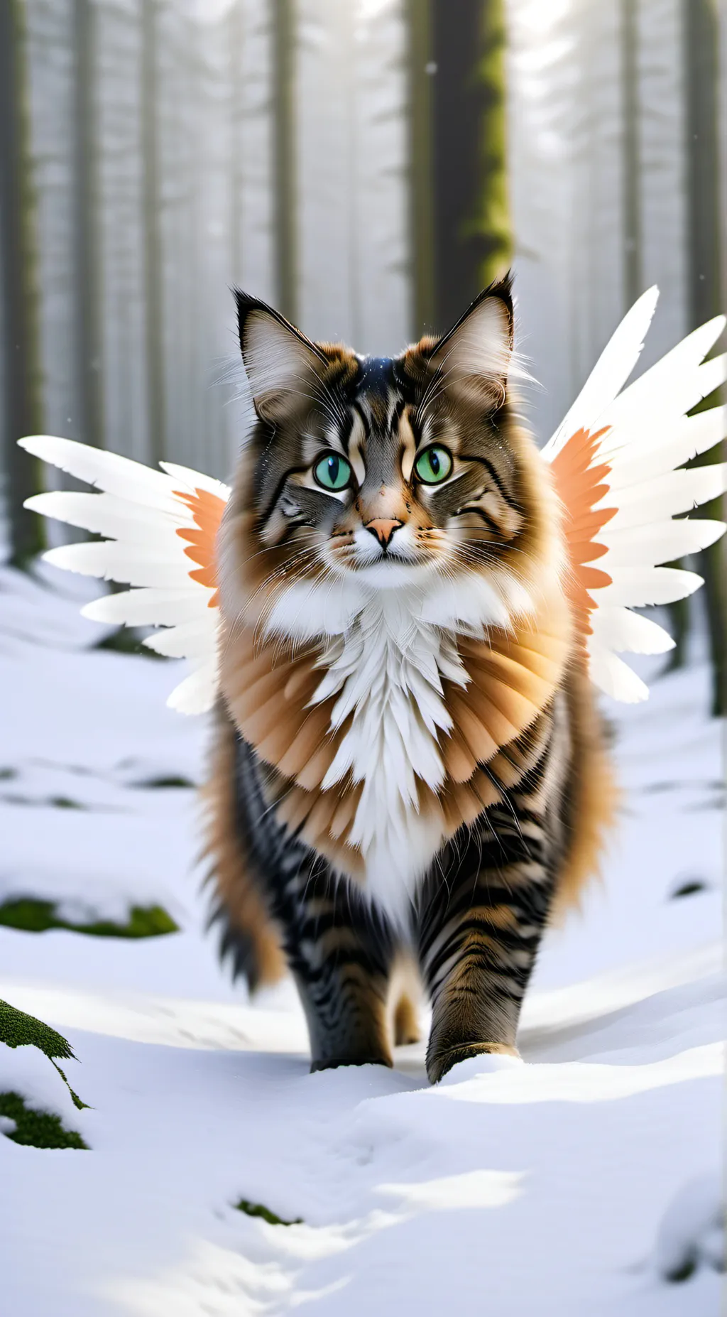 ai character: Amaru the cat background